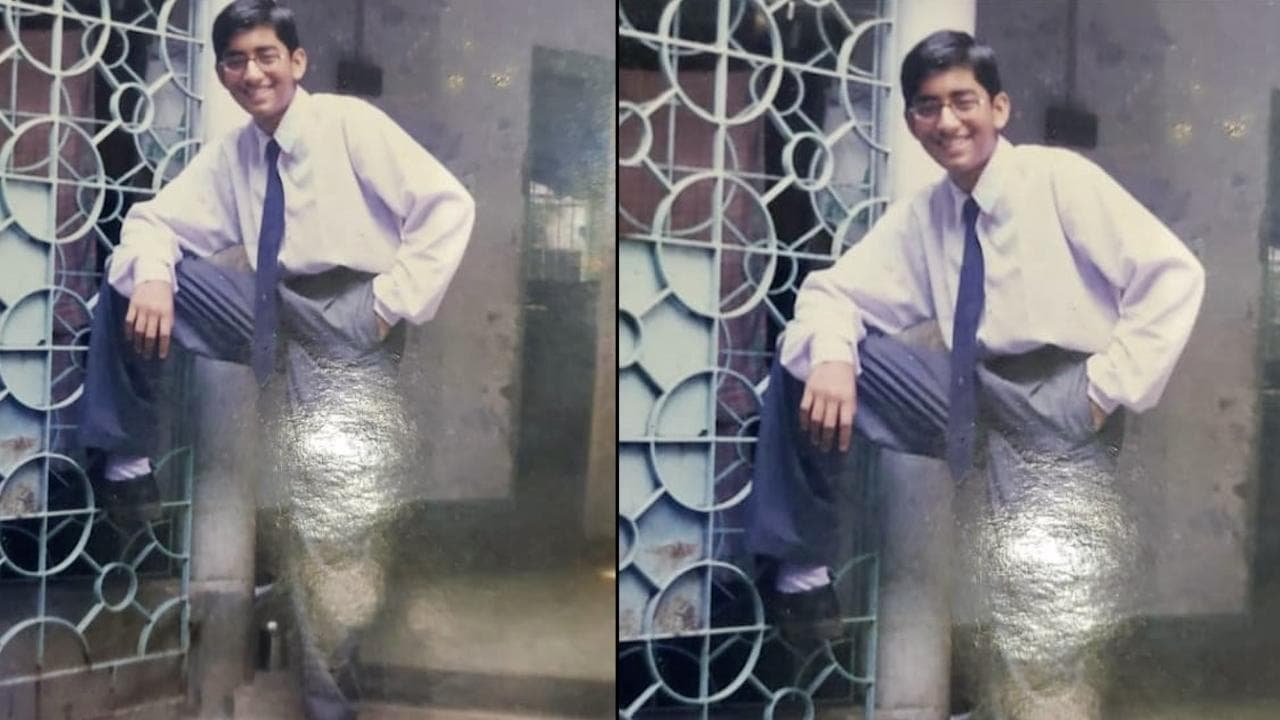 Ankush Hazra : চোখে চশমা, স্কুলের পোশাক পরা এই রোগা পাতলা ছেলেটি টলিউডের হ্যান্ডসাম নায়ক, চিনতে পারছেন ?