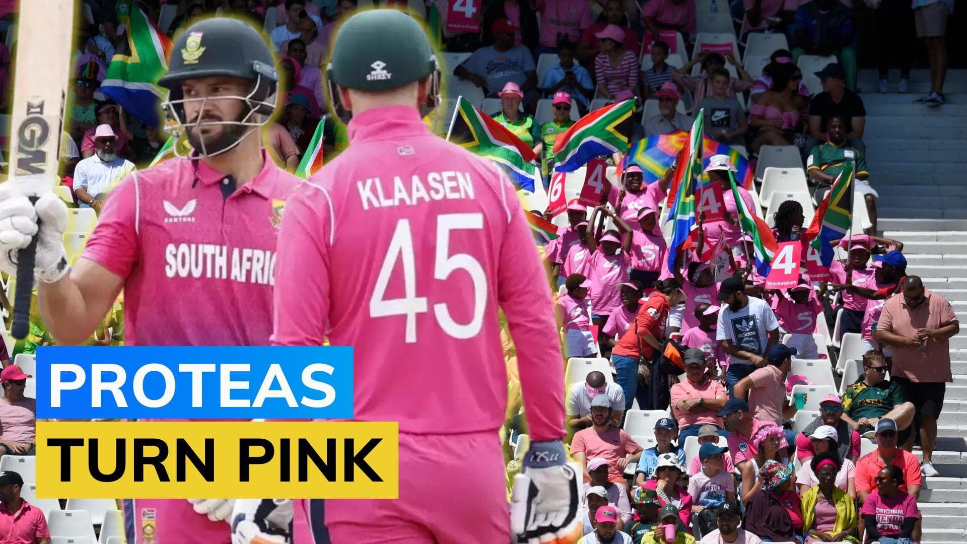South Africa wears 'pink jersey' during IND vs SA 1st ODI; Here's why