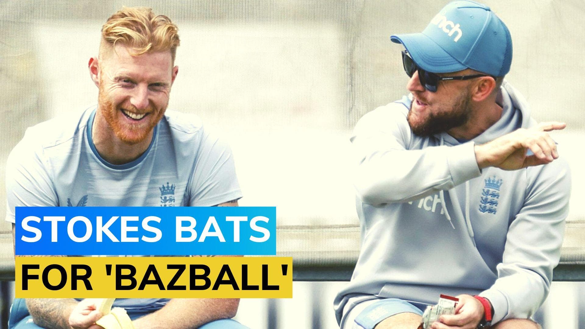 Ben Stokes: England to stick with 'Bazball' approach for Ashes series