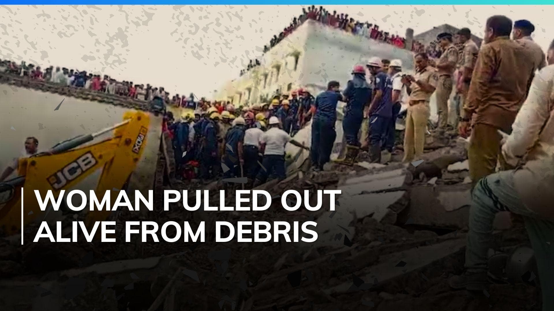 6-storey building collapses in Surat, 4-5 people feared trapped