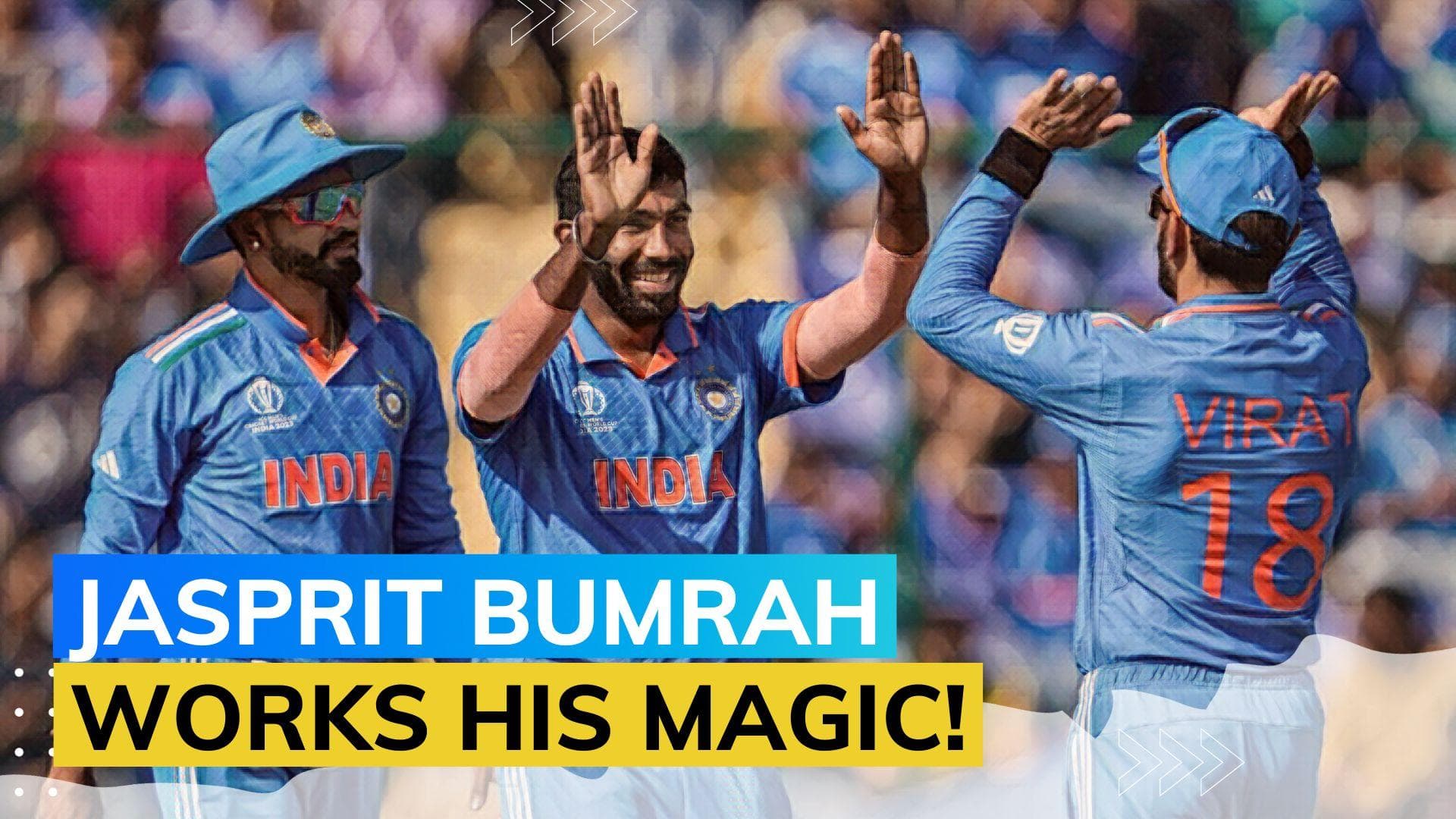 Jasprit Bumrah takes 4 as India restrict Afghanistan to 272 after Shahidi,Omarzai fifties | World Cup 2023