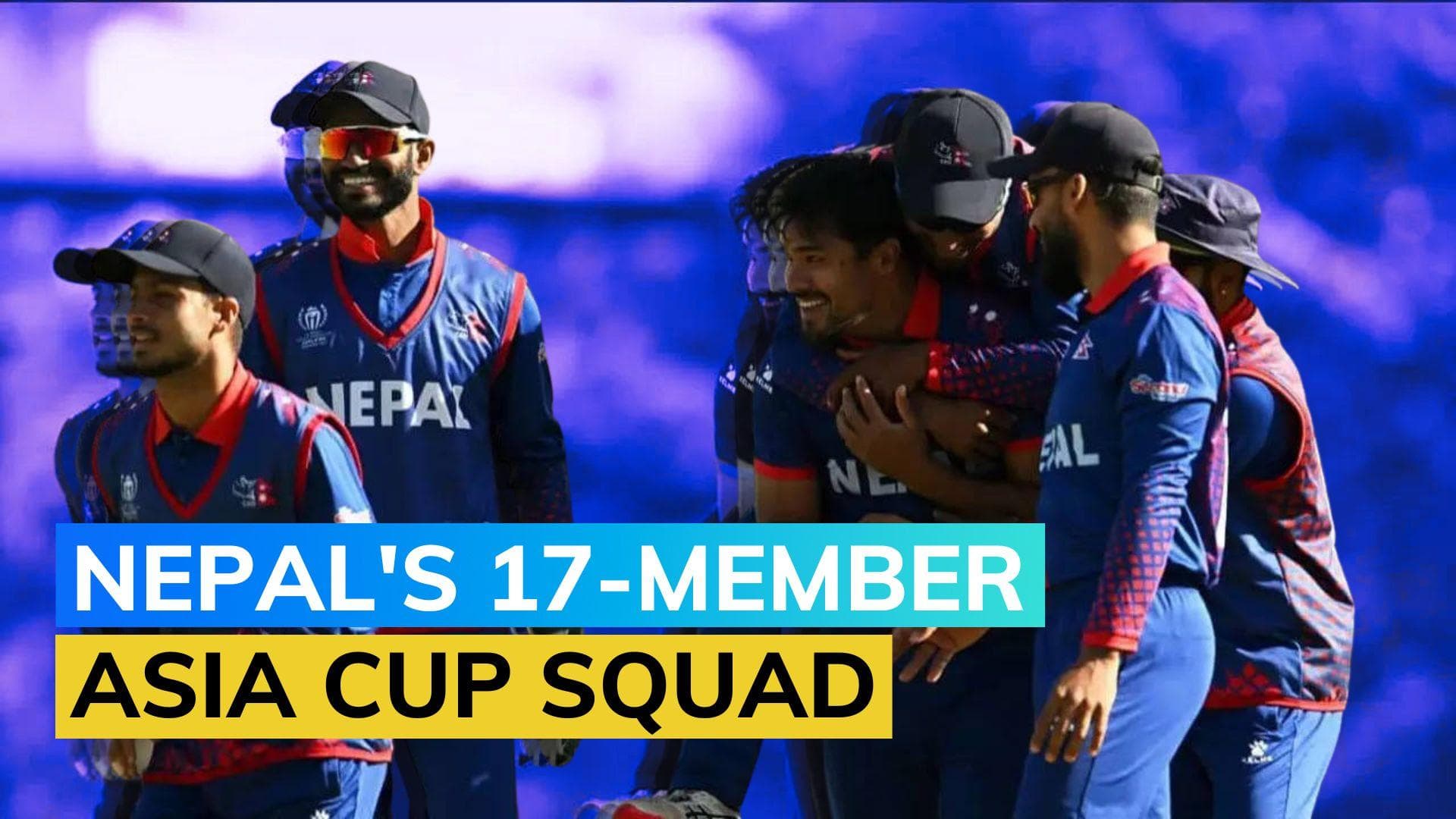 Asia Cup 2023: Nepal announce squad for maiden appearance