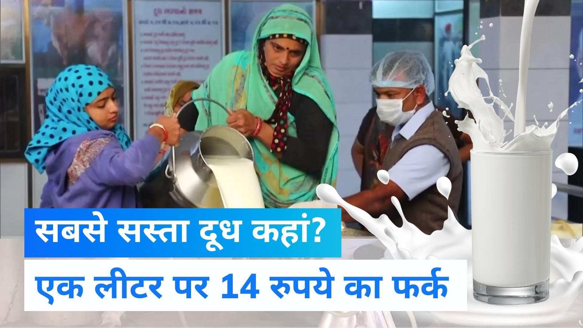 Milk Price: कहां मिलता है सबसे सस्ता दूध? दिल्ली और मुंबई से 14 रुपये का फर्क