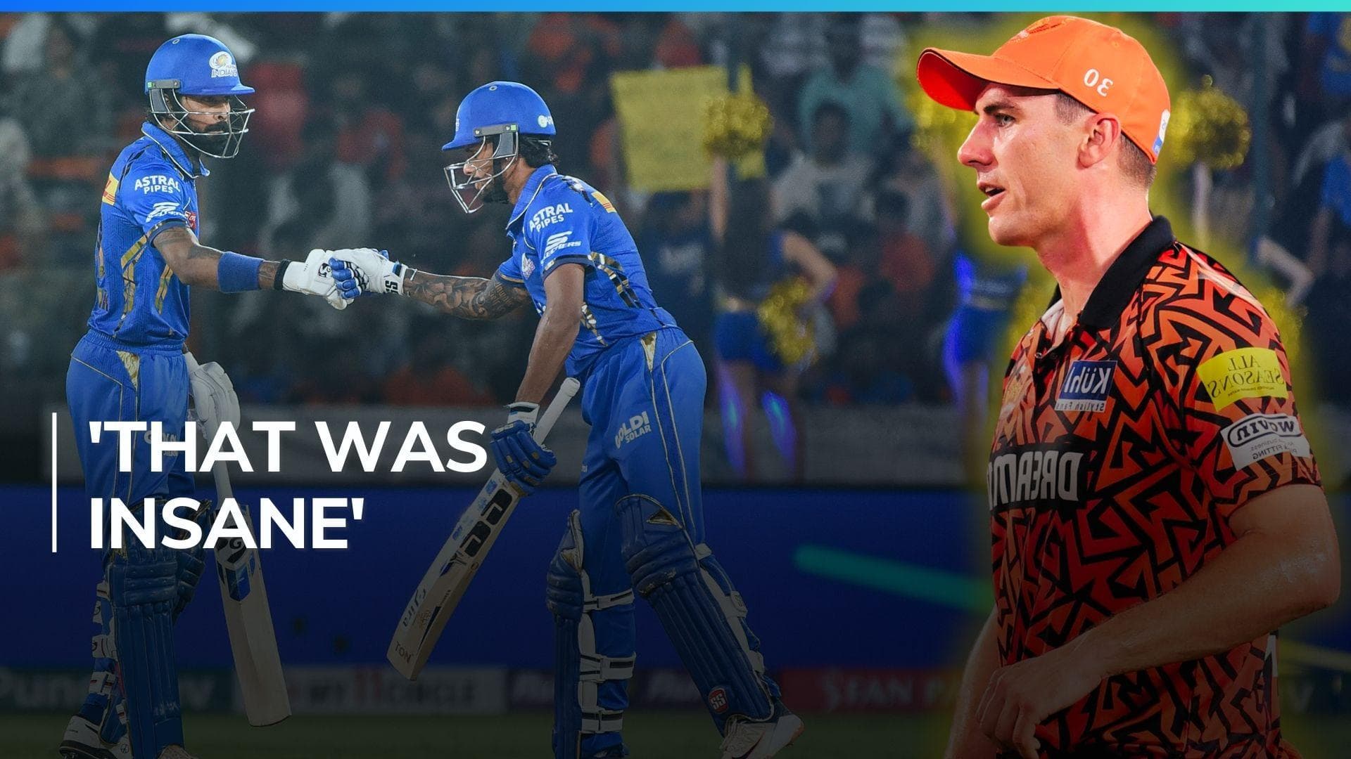 'Got a bit too close for comfort': Pat Cummins admits being nervous as MI neared record chase | IPL 2024