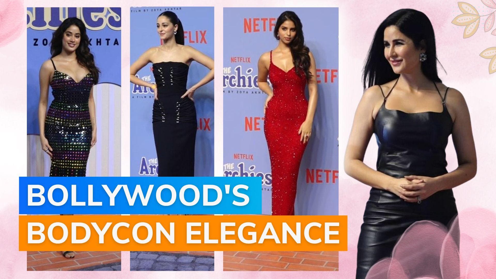 Glamorous night at 'The Archies' premiere: Bollywood stars dazzle in stunning bodycon ensembles