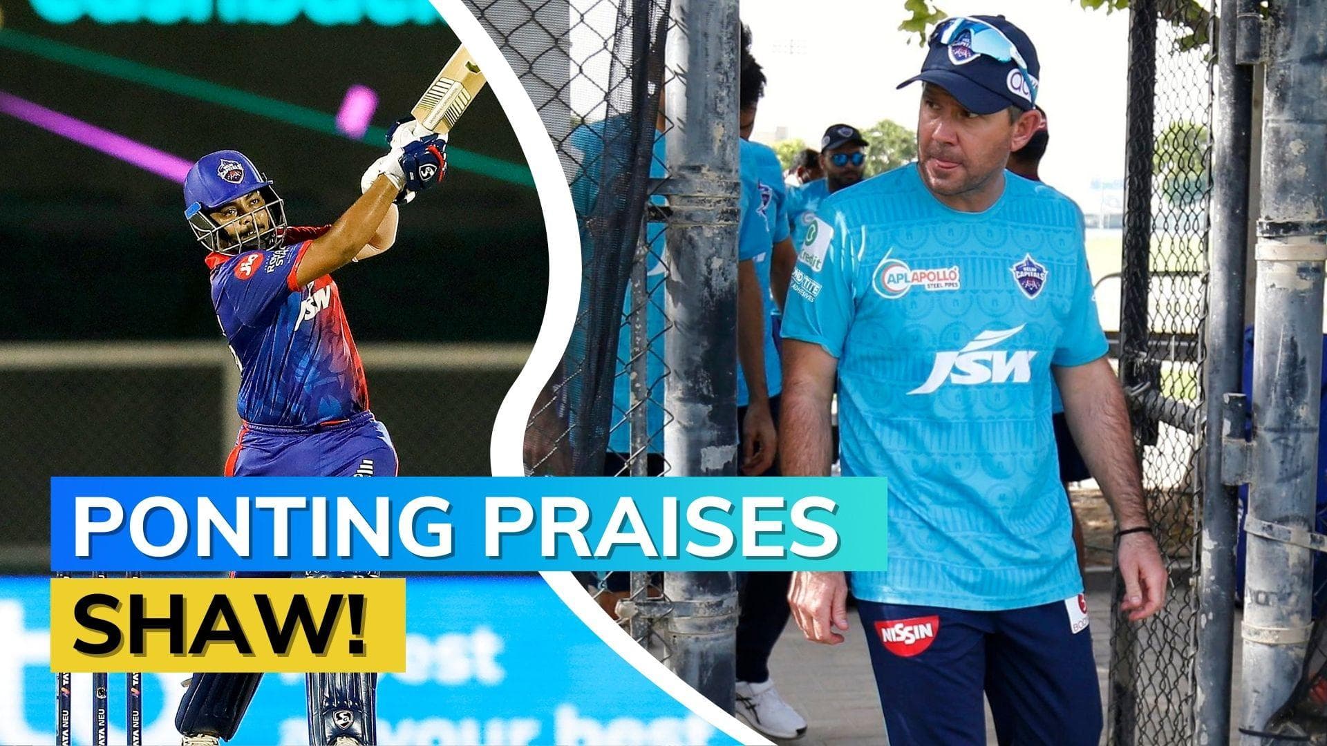 IPL 2023: 'Going to see the real Prithvi Shaw' - Ricky Ponting