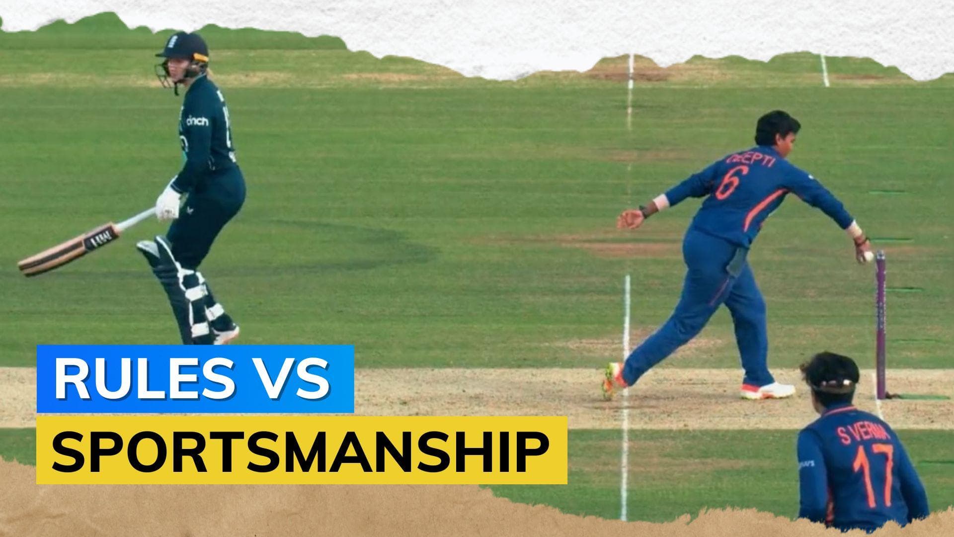 Big controversy over Deepti Sharma running out Charlie Dean as India complete 3-0 clean sweep