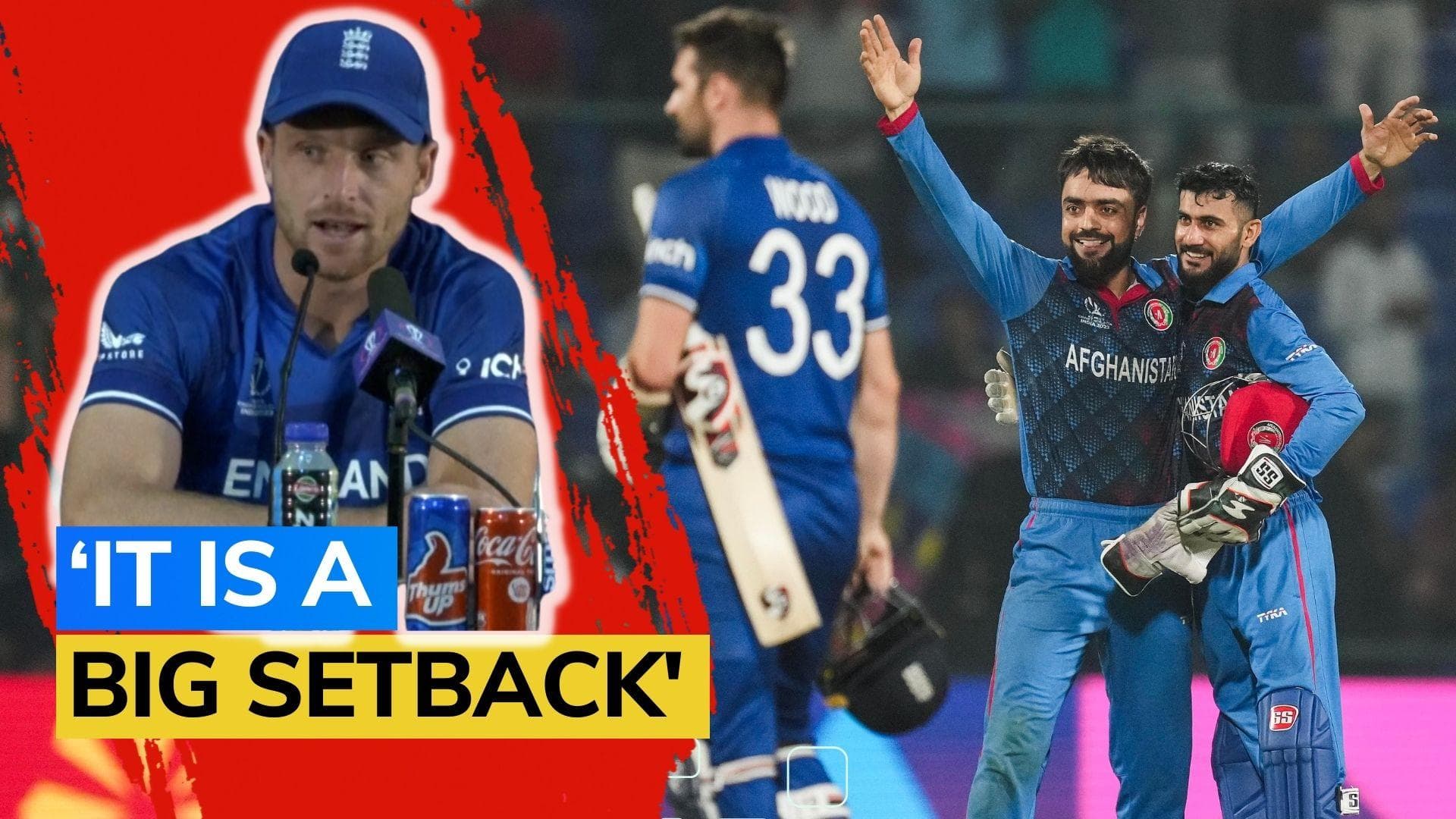 ENG vs AFG: Jos Buttler opens up on England's shock loss vs Afghanistan | ODI World Cup 2023