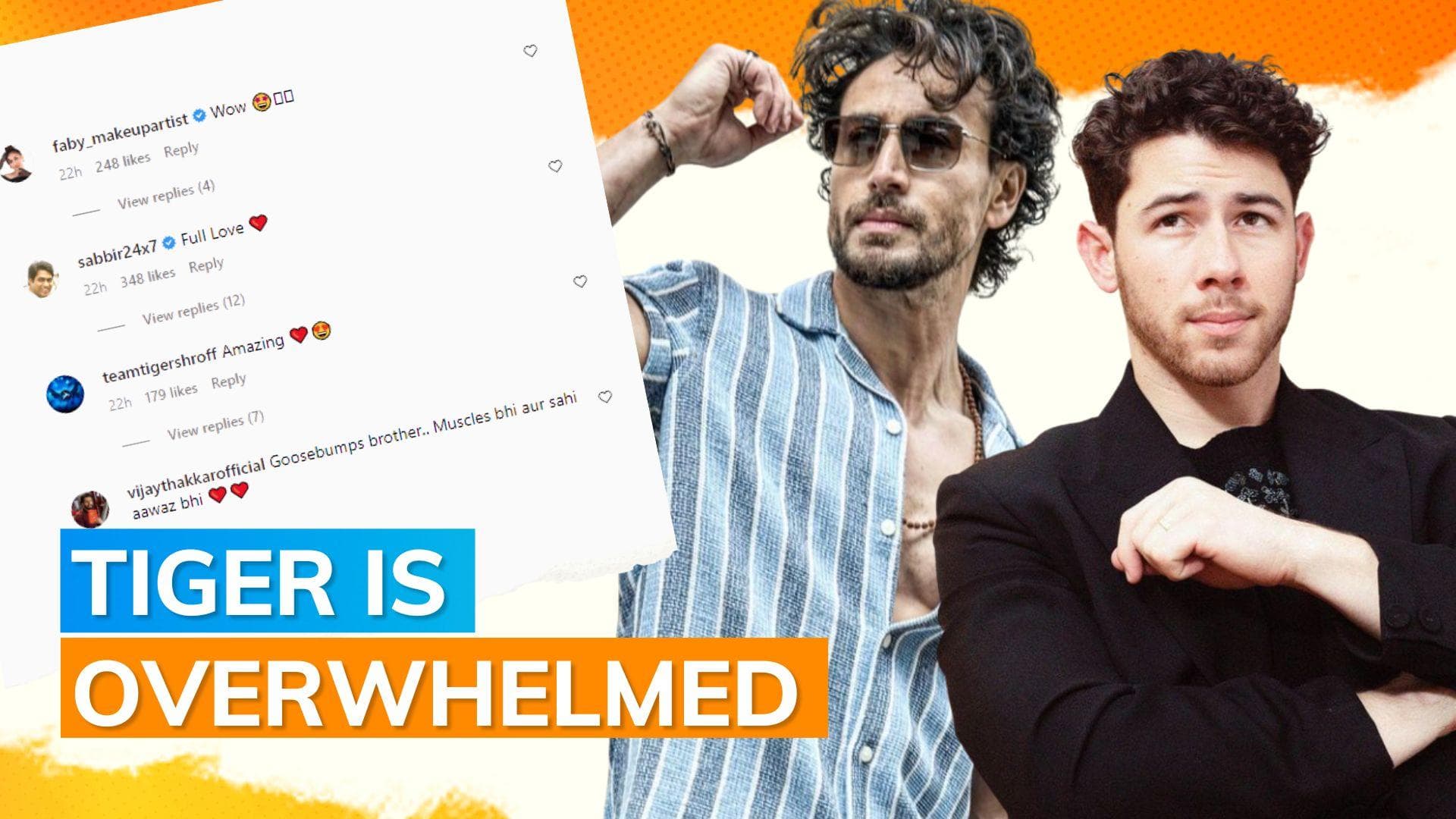 Nick Jonas loves Tiger Shroff’s version of ‘Maan Meri Jaan Afterlife'; see post