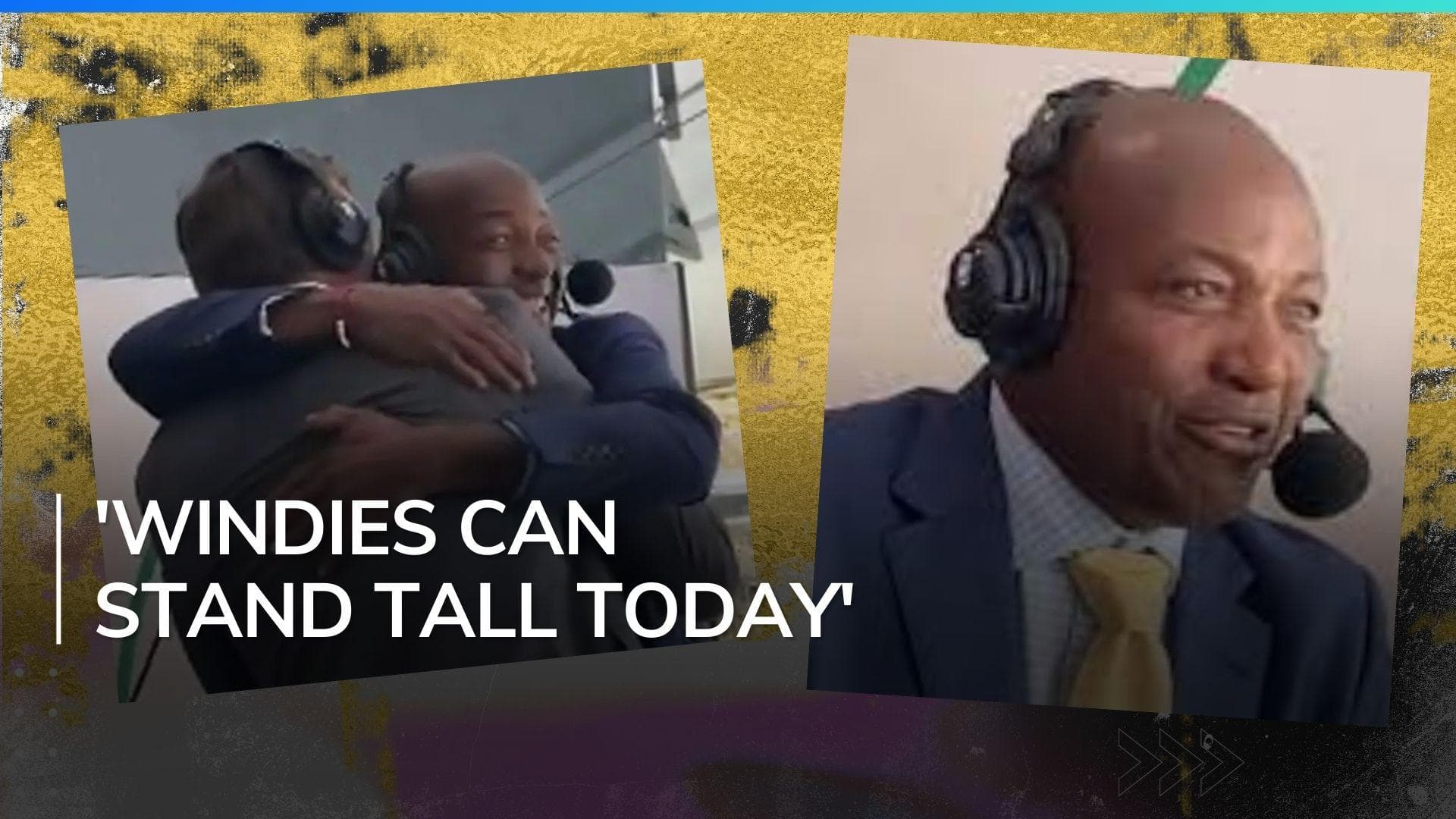 Watch! Brian Lara breaks down during commentary after West Indies stun Australia | AUS vs WI 2nd Test