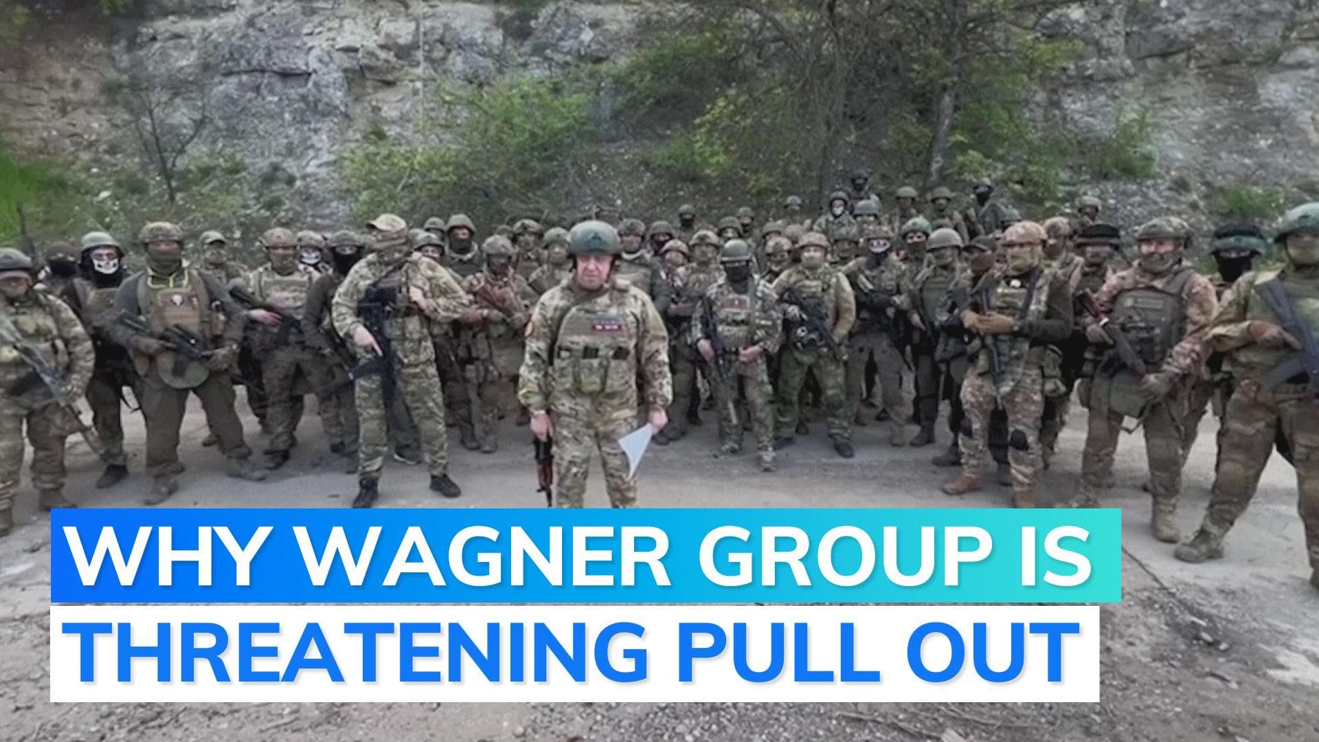 Russia-Ukraine war: Wagner boss threatens to pull troops out of Bakhmut