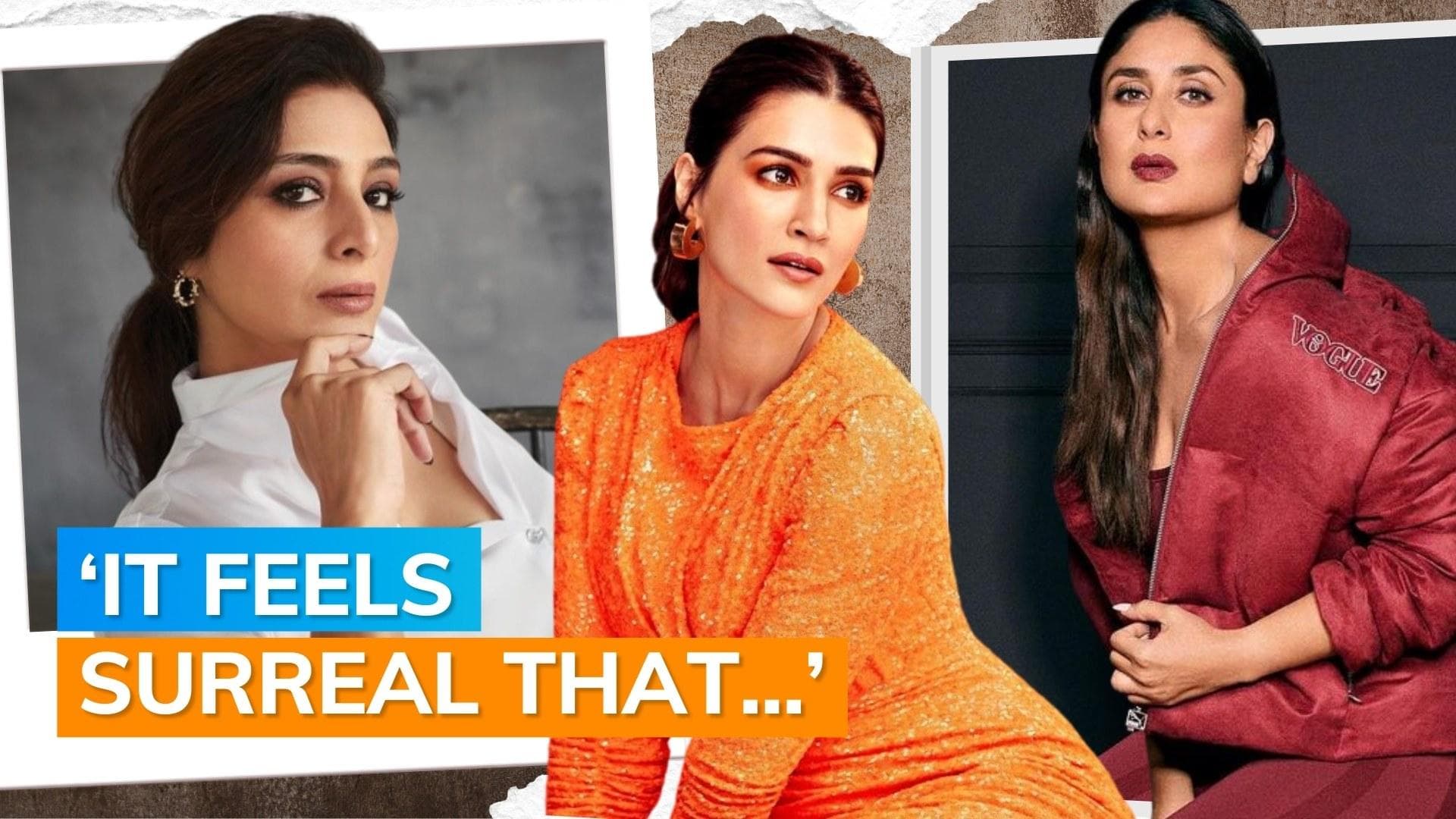 Kriti Sanon on working with Tabu, Kareena Kapoor in ‘The Crew’: 'Getting to work with women who I admire'