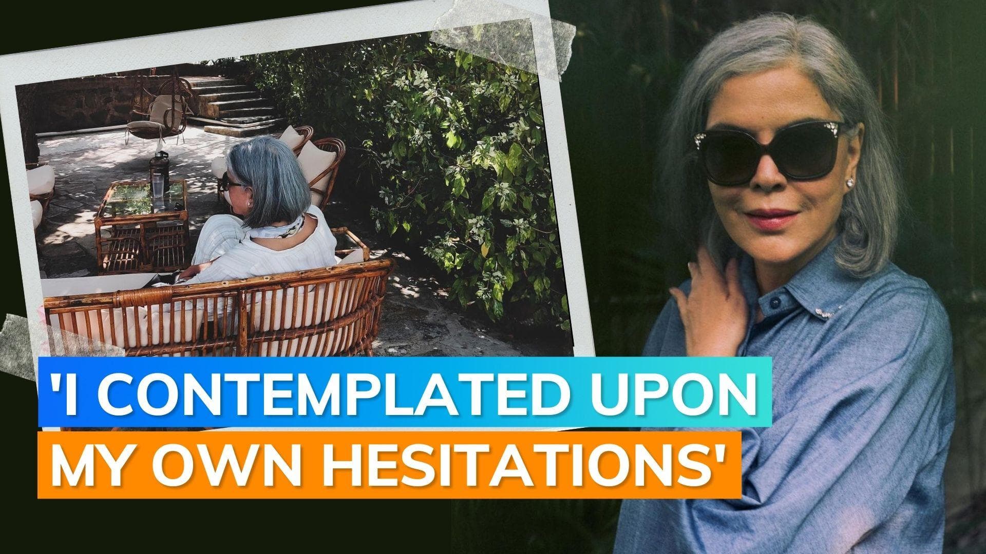 Zeenat Aman opens up about being advised not to show off her silver hair