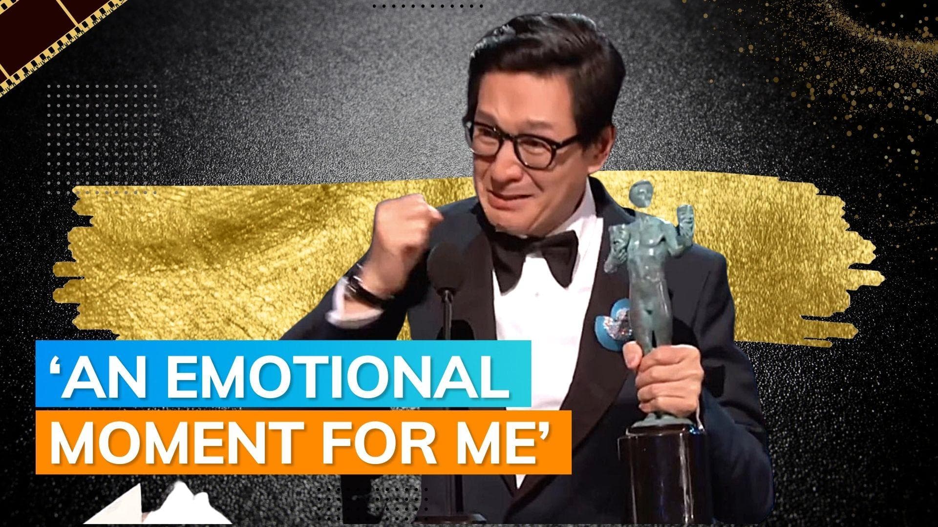Ke Huy Quan becomes first Asian male film winner at SAG awards: ‘This Moment belongs to..’
