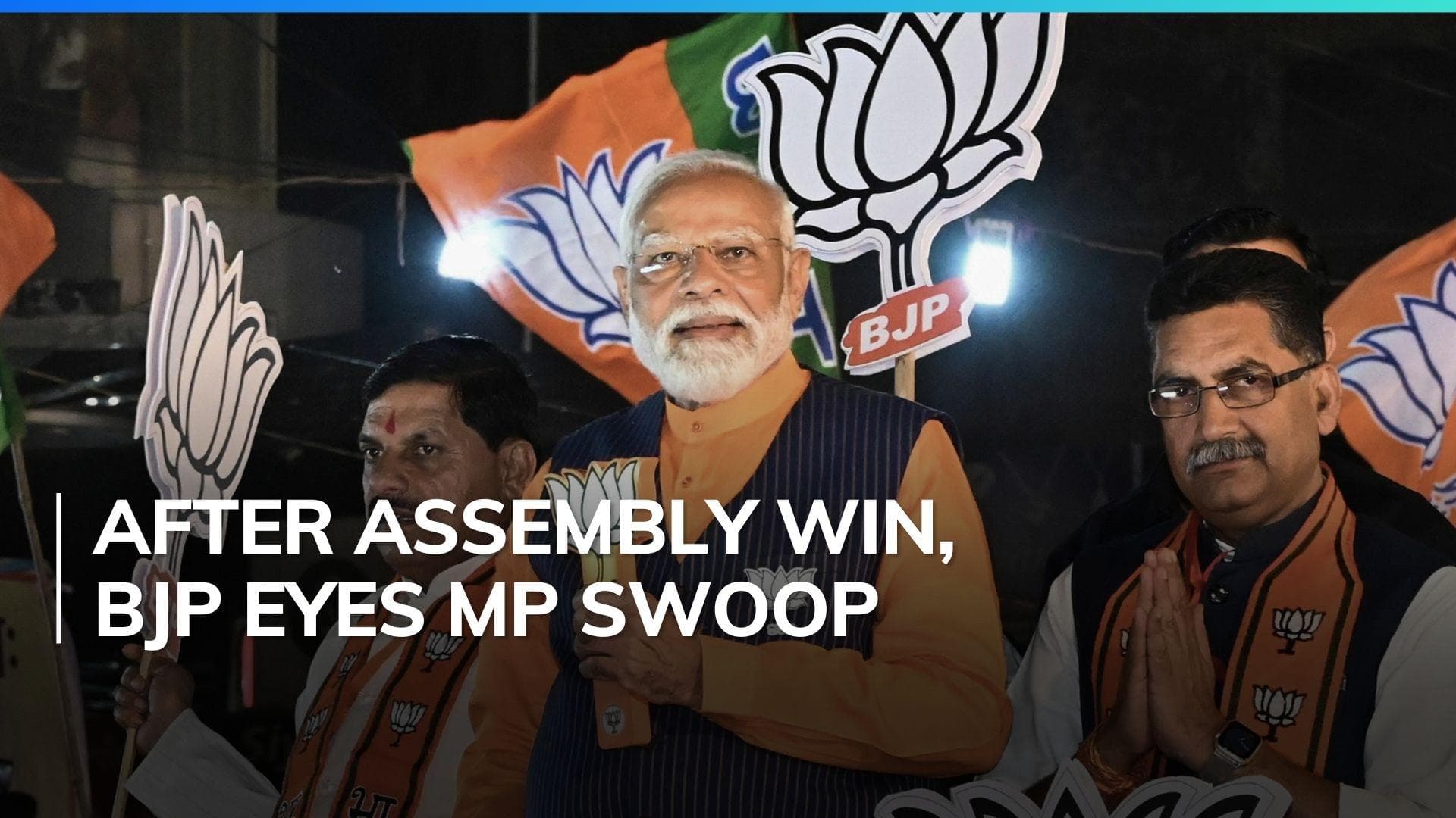 PM Modi launches BJP's Lok Sabha campaign in MP with Jabalpur roadshow