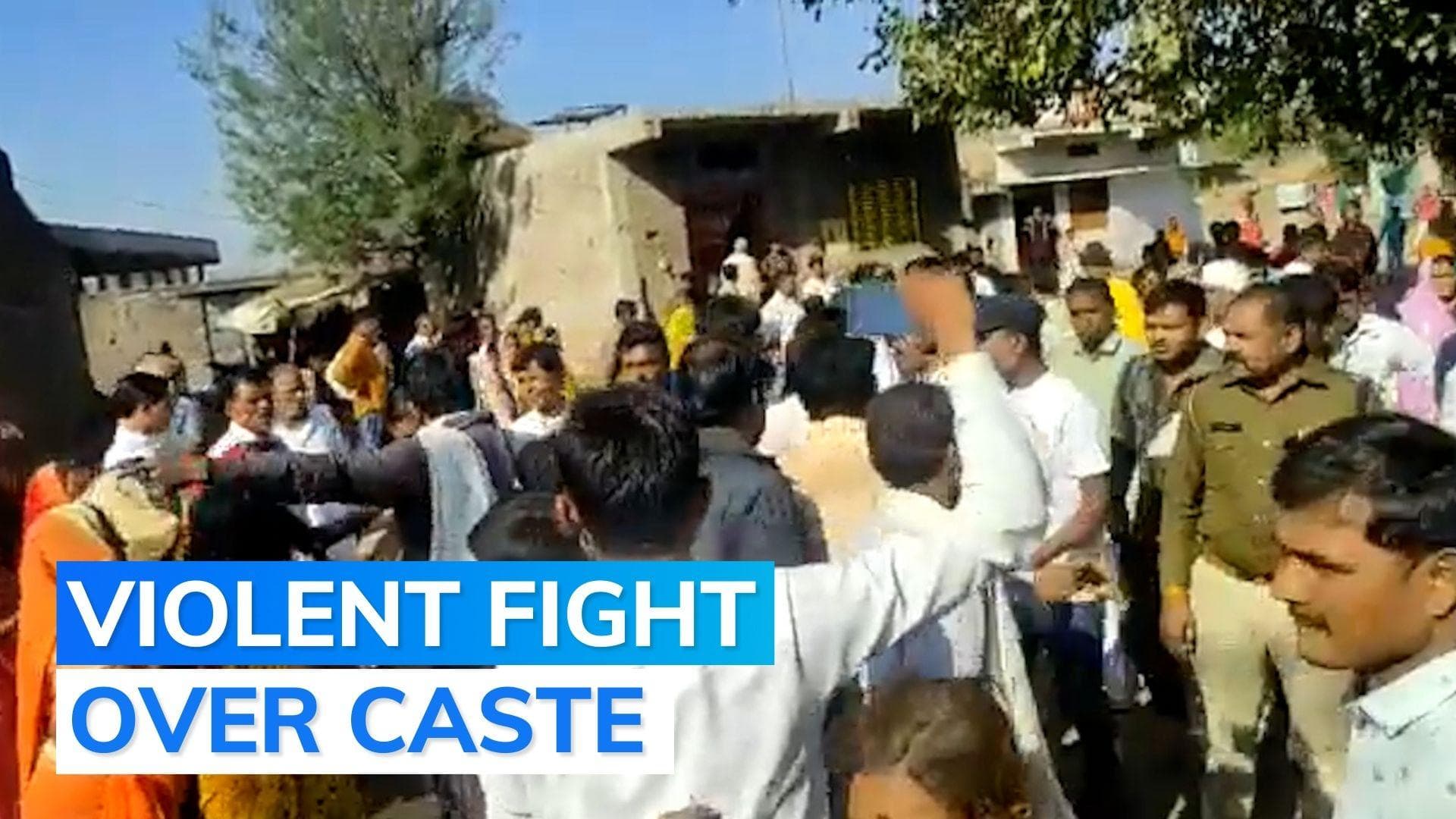 Madhya Pradesh: several hurt, 100 booked after clash breaks out over entering temples on Mahashivratri 