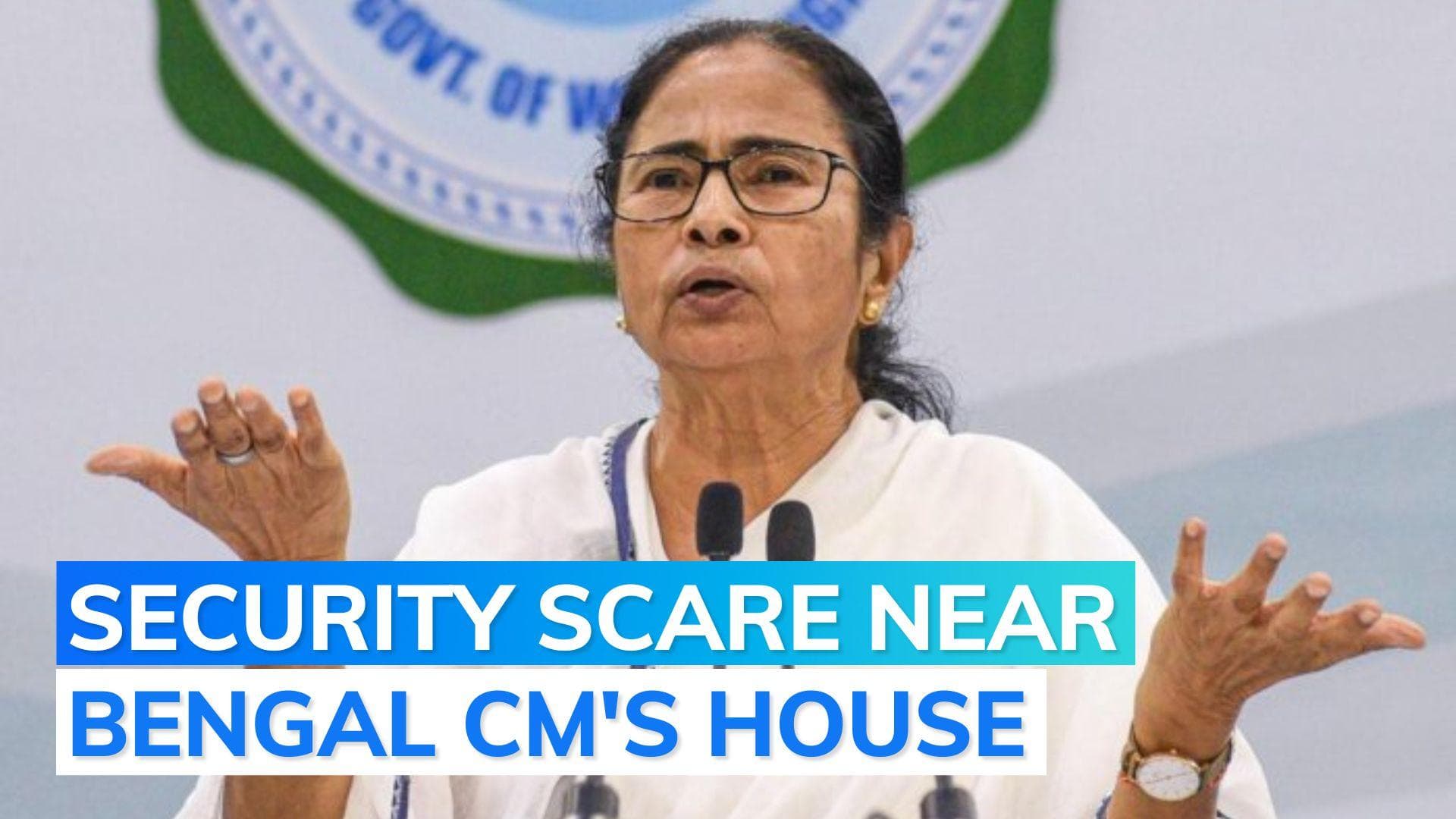 Armed man arrested for trying to drive towards Mamata Banerjee's residence