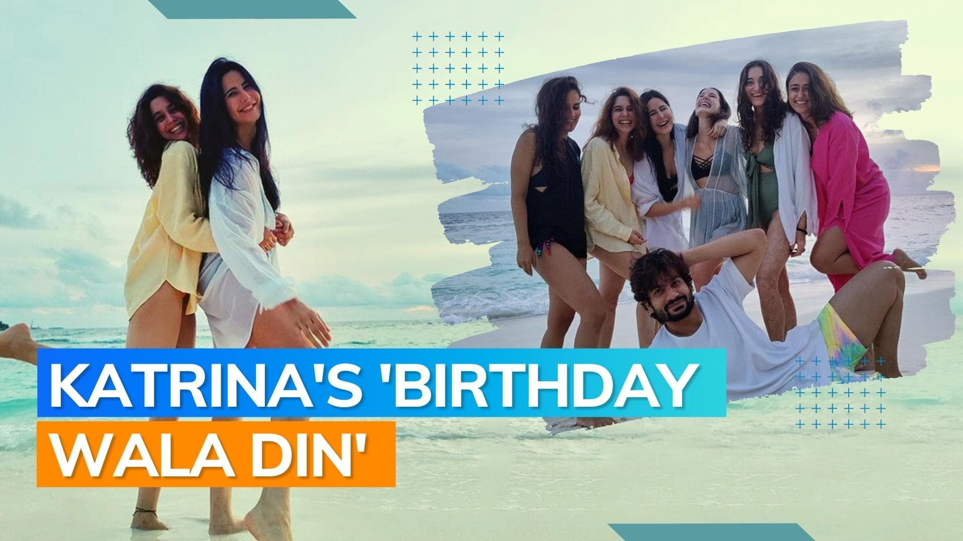 Katrina Kaif shares pictures from her birthday celebration, Vicky Kaushal pens a sweet note