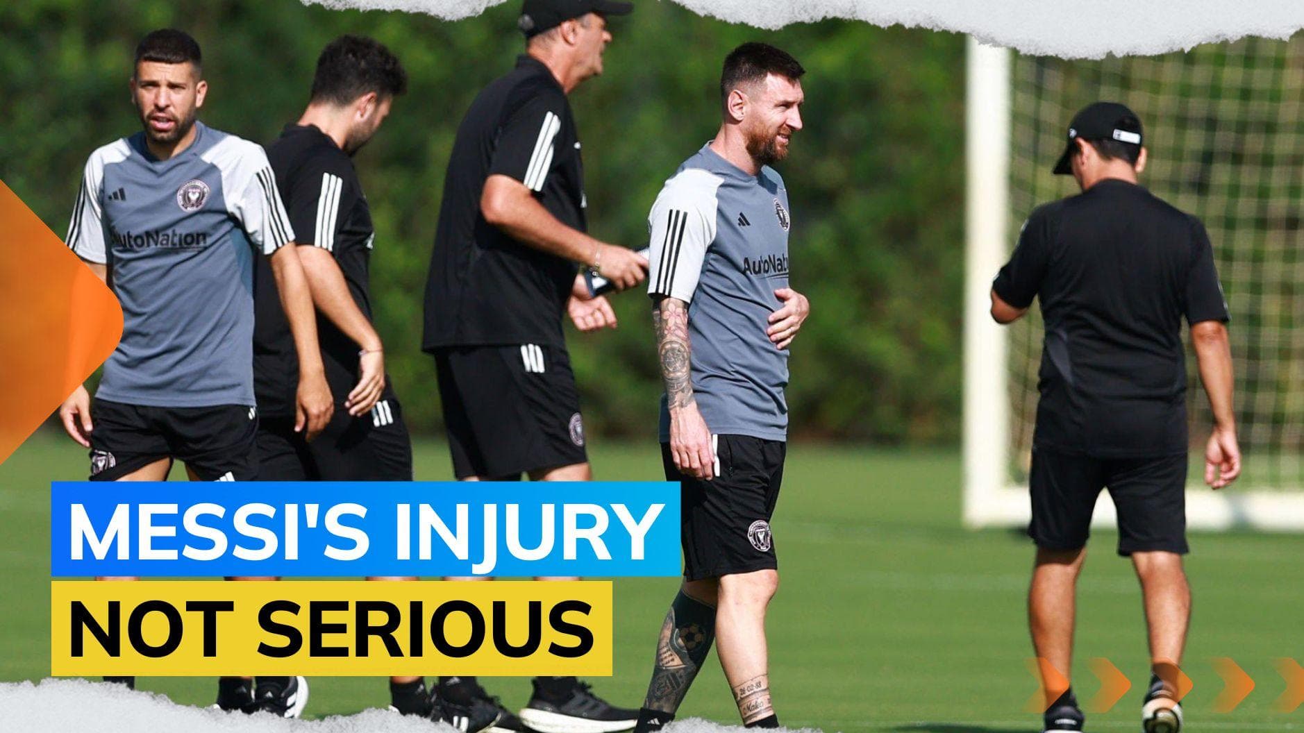 Watch: Lionel Messi back in training for Inter Miami despite injury on Argentina duty | MLS