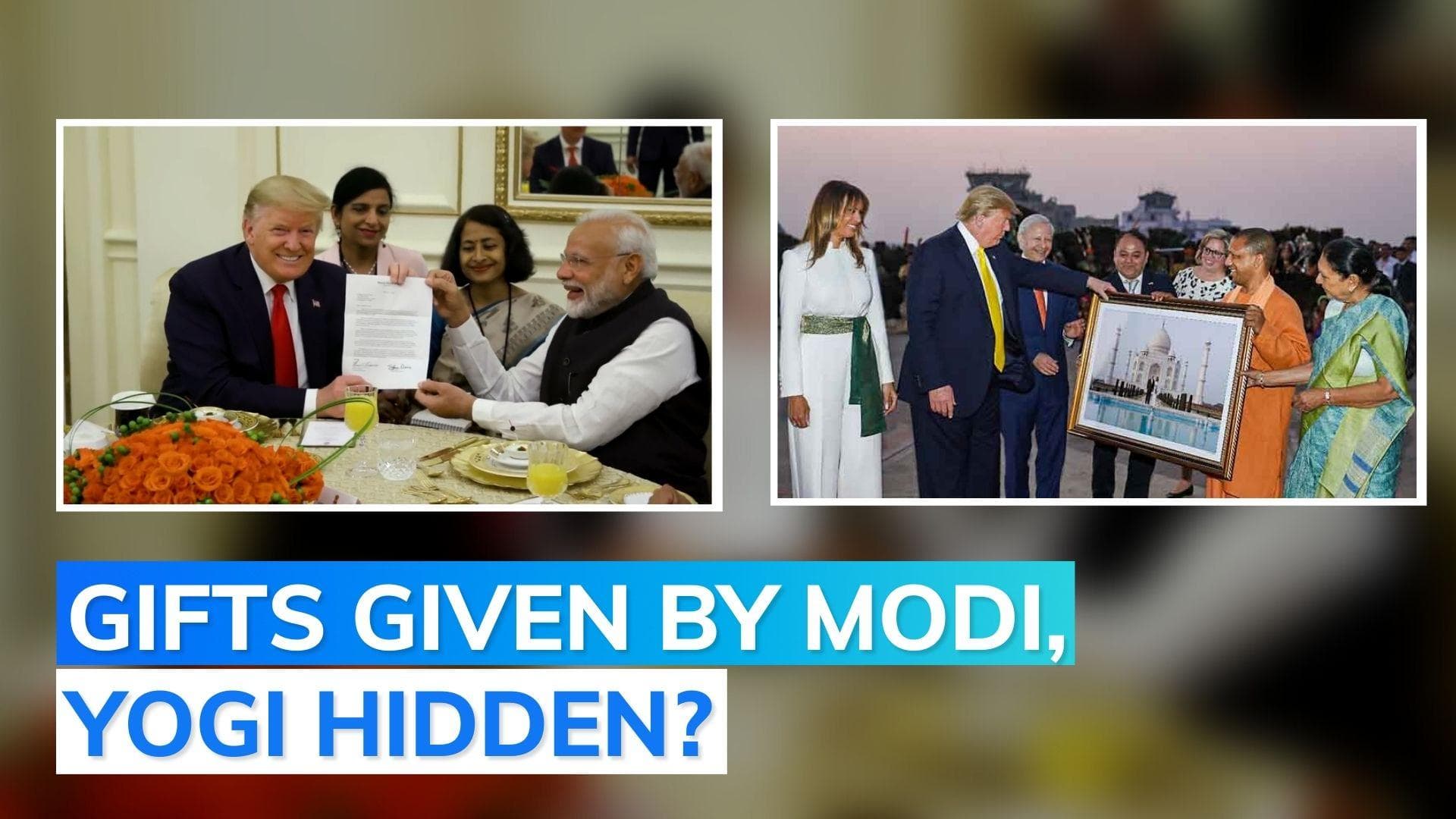 Donald Trump, family didn't disclose gifts from foreign leaders, including Indian: report