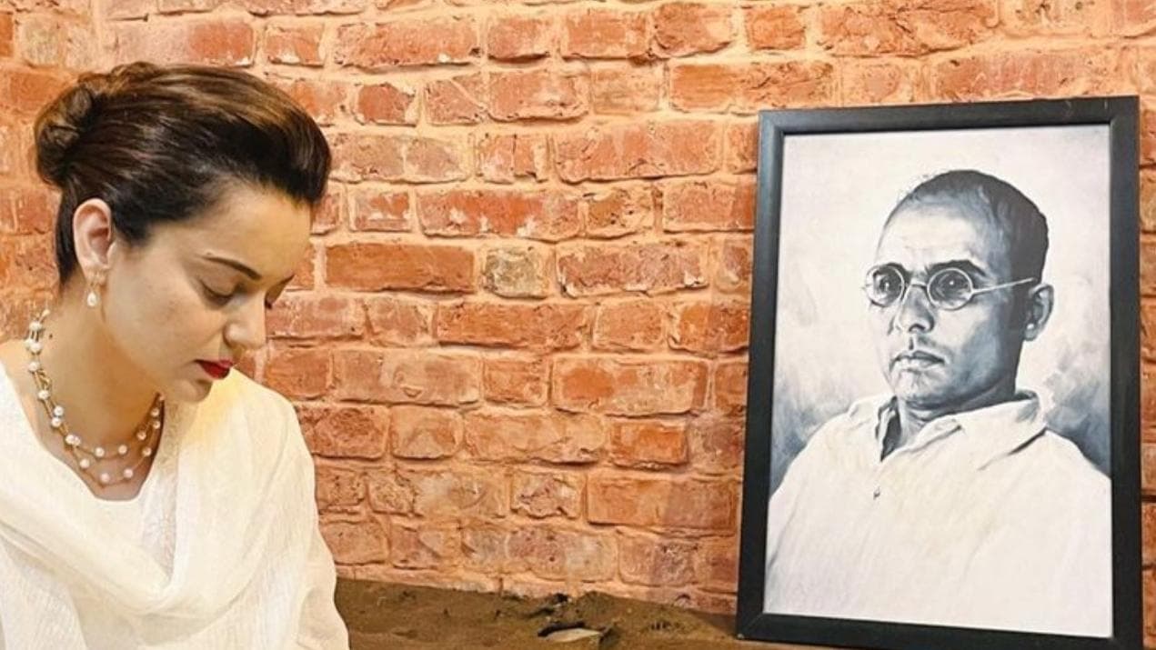 वीर सावरकर की काल कोठरी देख भावुक हो गईं Kangana Ranaut, कही ये बड़ी बात!