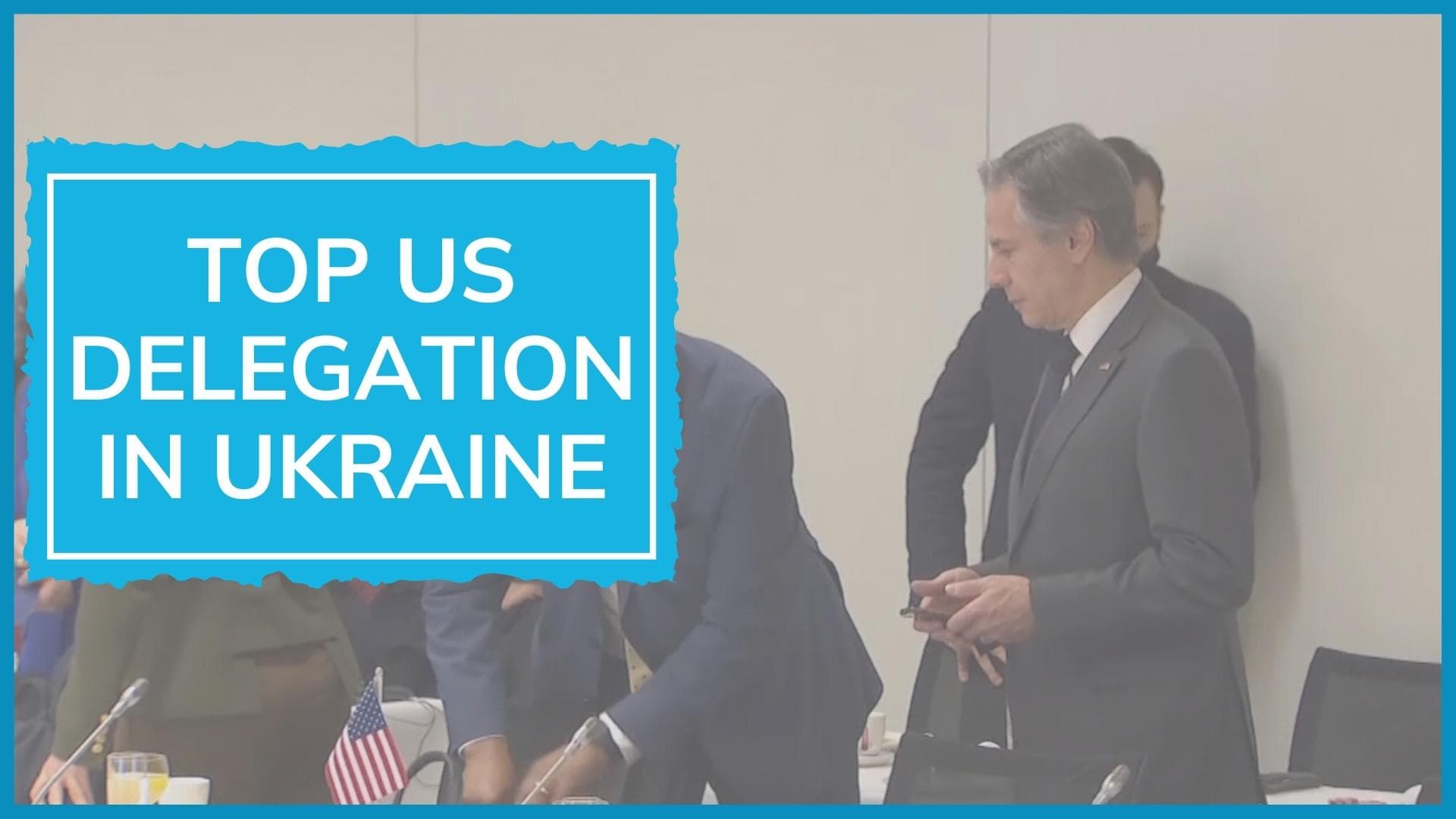 Ukraine war: Volodymyr Zelenskyy meets top-level US delegation