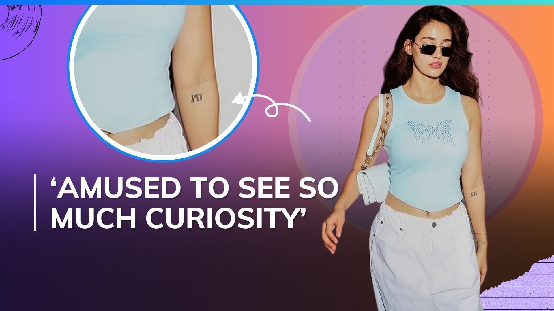 Disha Patani opens up about her ‘PD’ tattoo as it sparks dating rumours with Prabhas