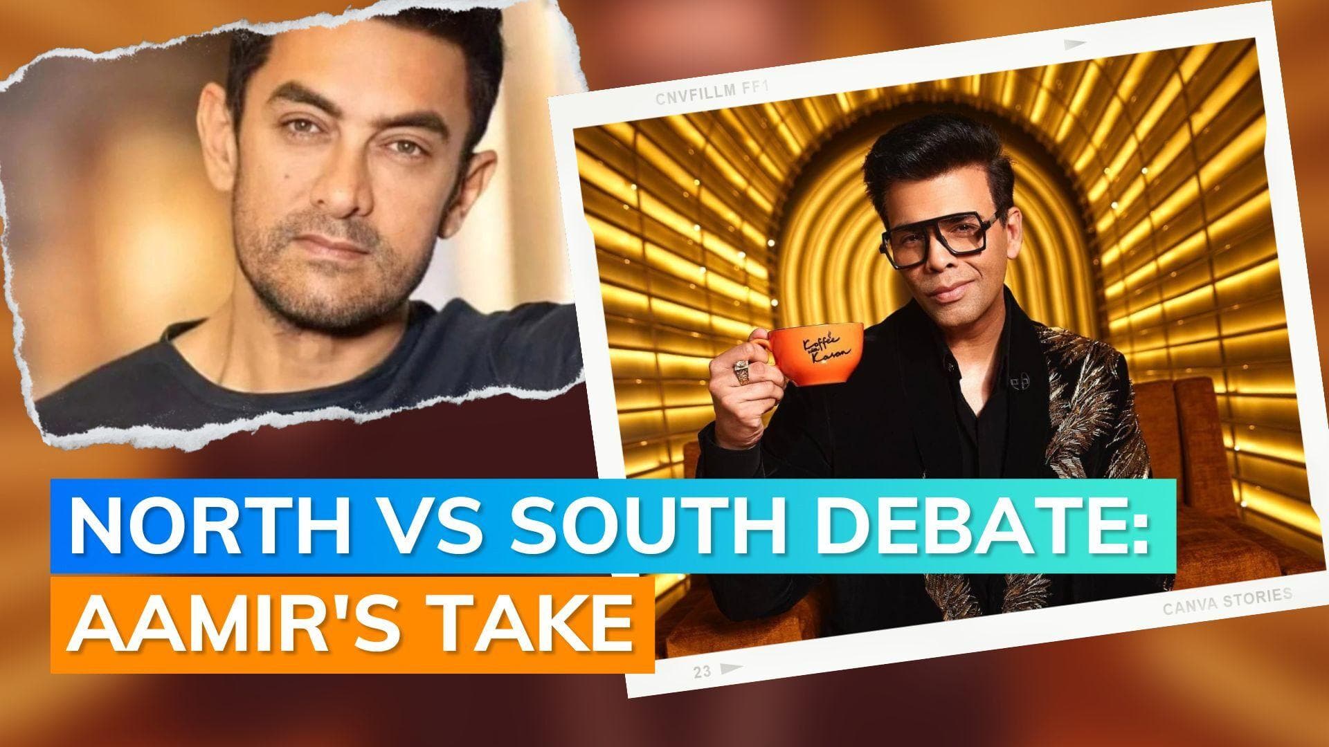 'Koffee With Karan 7': Aamir Khan on why South films are dominating Bollywood movies at the box office