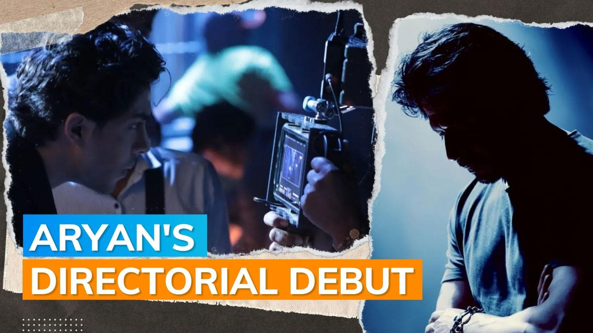 Aryan Khan looks intense as he directs dad Shah Rukh Khan's ad; see behind-the-scenes pictures