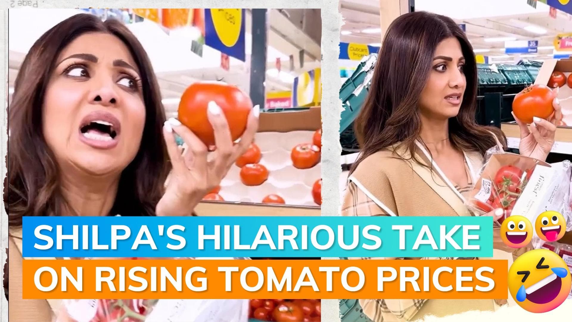 Rising tomato prices are raising Shilpa Shetty's 'Dhadkan' | watch
