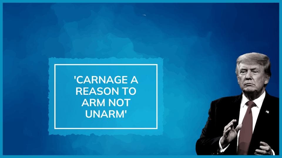 Texas massacre: does the US need stricter gun control? Donald Trump doesn't think so. Here's what he said