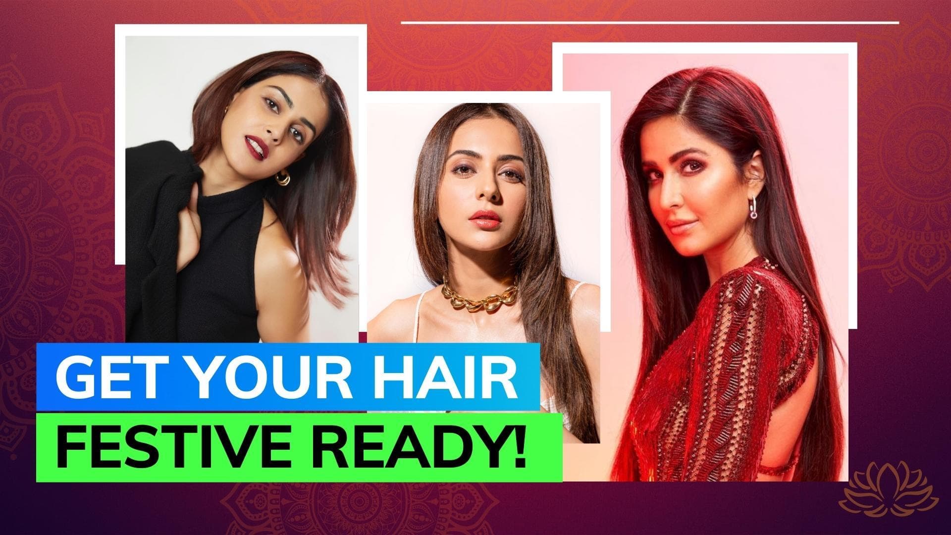 Diwali 2022: From mahogany red to curtain bangs; ways to pamper your mane this festive season