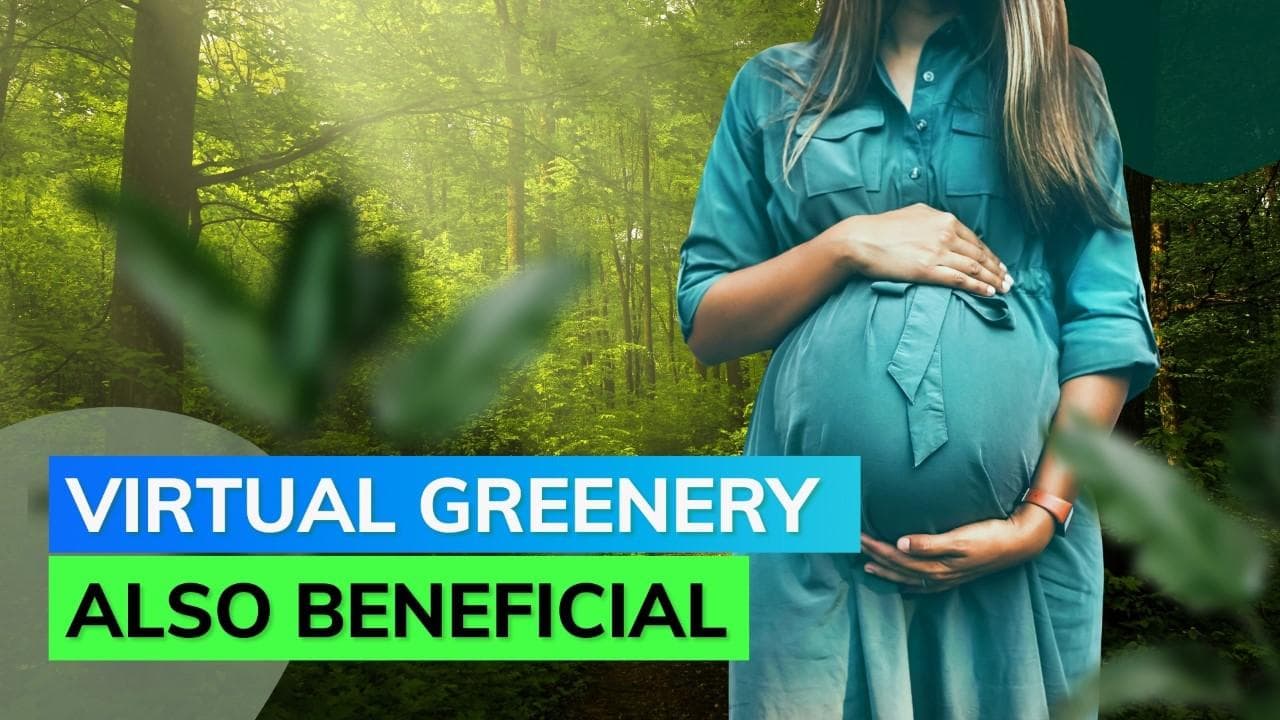 Even virtual exposure to greenery is good for pregnant women: Study