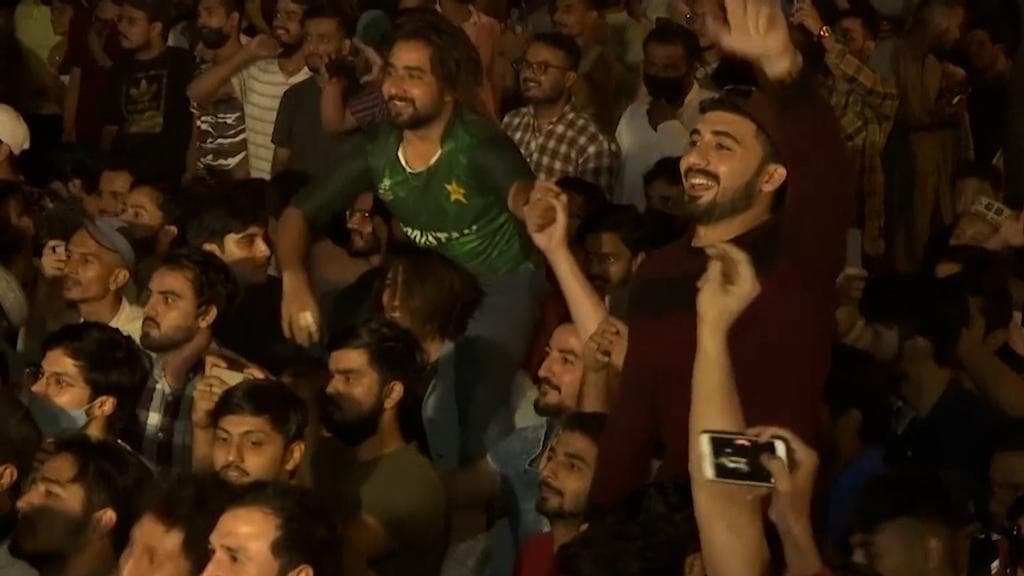 T20 World Cup 2021: Watch - Crazy celebrations in Pakistan after the historic triumph vs India