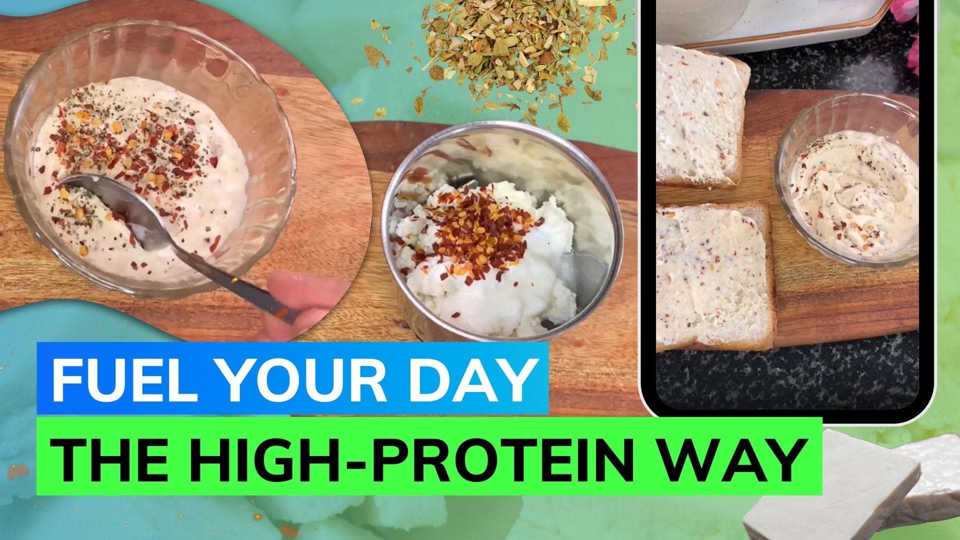 Kickstart your day with this protein-packed paneer spread, jot down the recipe 