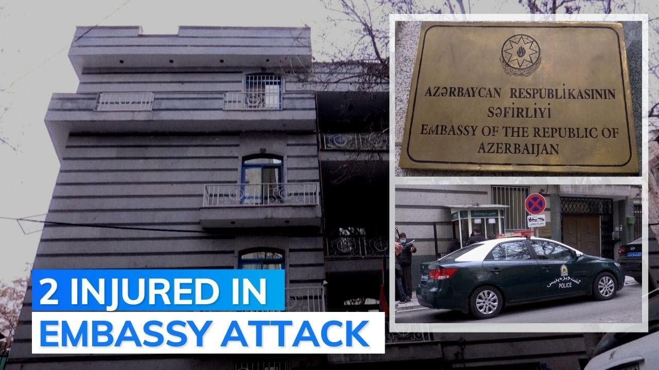 Gunman attacks Azerbaijan embassy in Iran, security guard killed