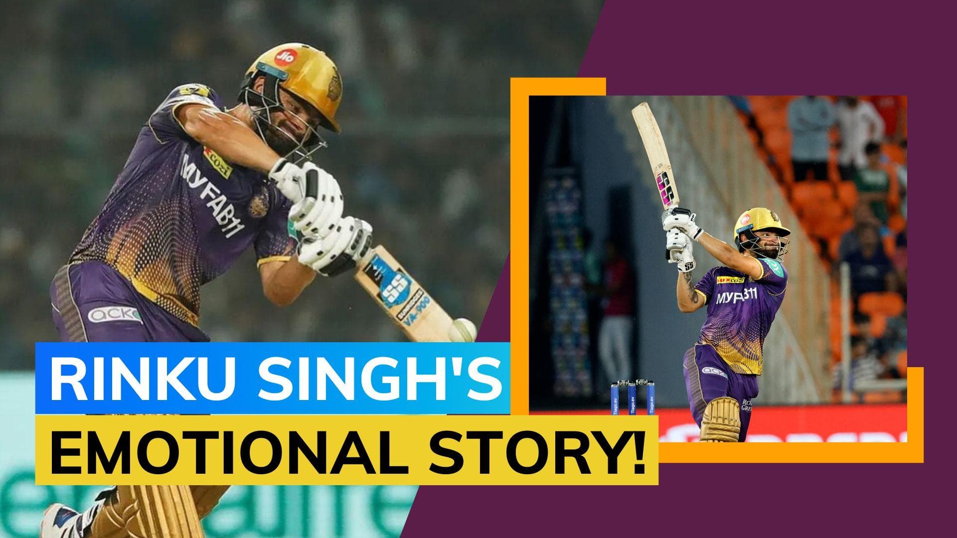 IPL 2023: From almost becoming a sweeper to being KKR's hero, the Rinku Singh story