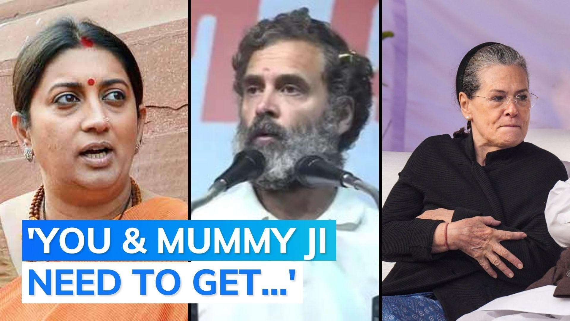 On 'latka, jhatka' remark, Smriti Irani targets Rahul Gandhi: 'will you get scared, flee to another seat?