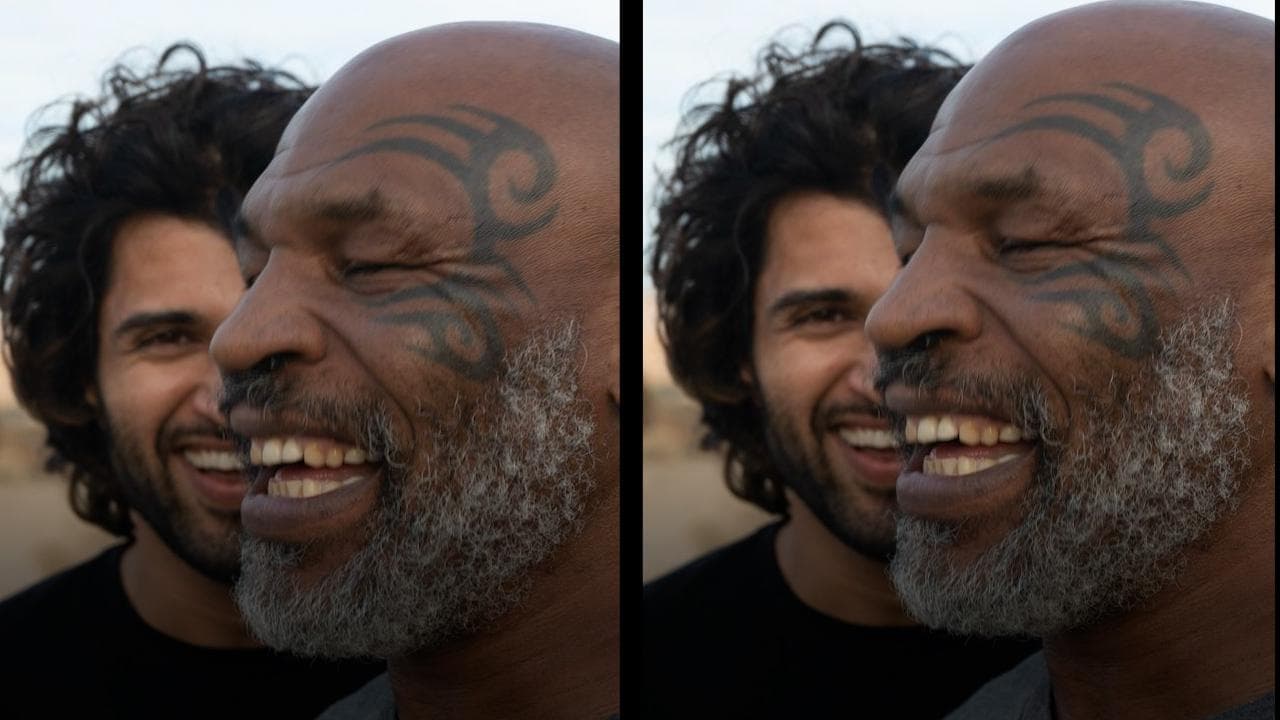 Mike Tyson संग यादें संजो रहें है विजय देवरकोंडा, Liger के सेट से शेयर की लेजेंड संग तस्वीर