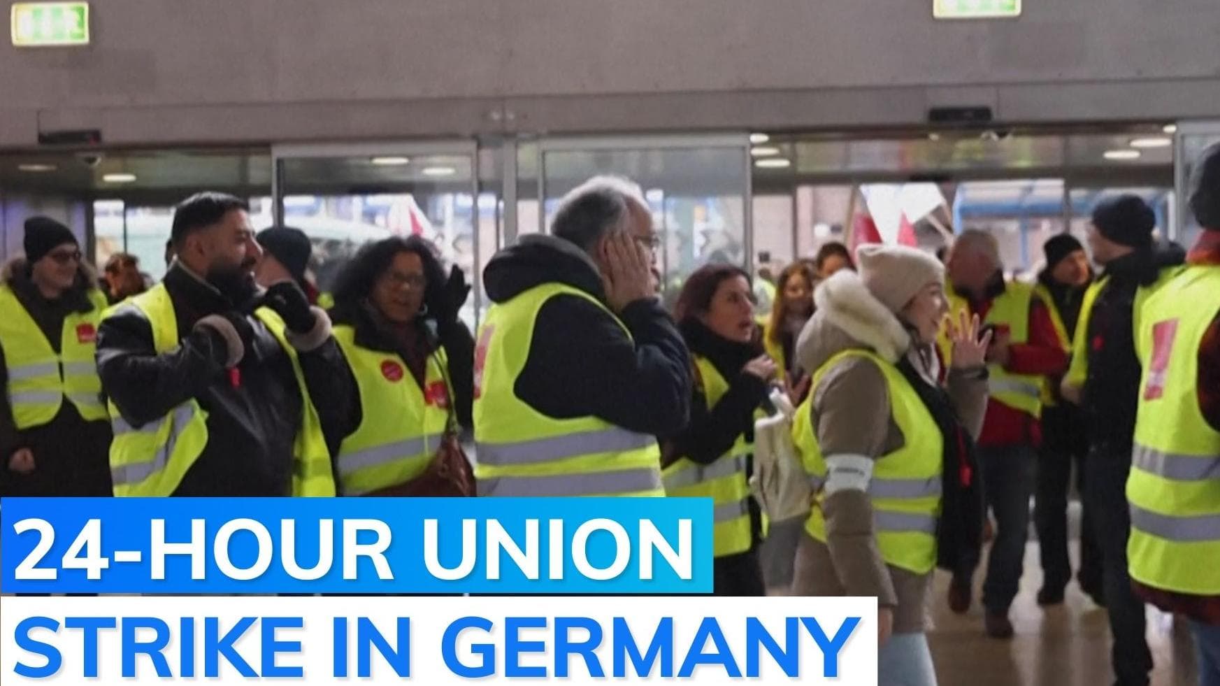 Strike over pay paralyses rail, air travel in Germany