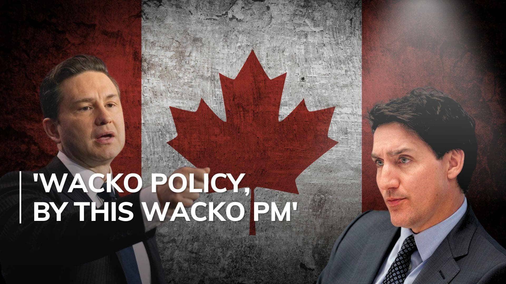 Canada's opposition leader Poilievre kicked out from parliament for calling Trudeau a 'wacko'