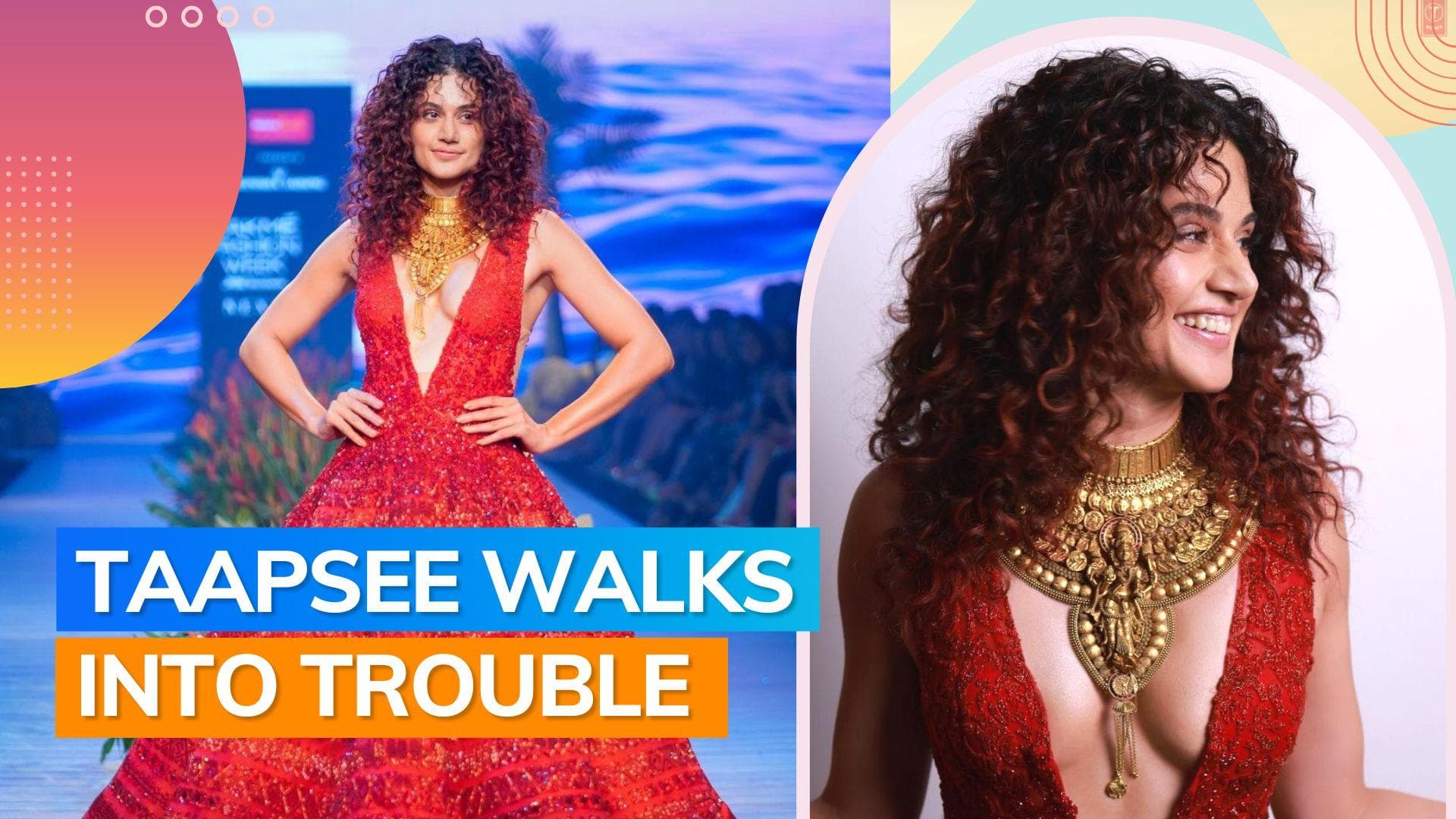 Police register complaint against Taapsee Pannu for allegedly hurting religious sentiments