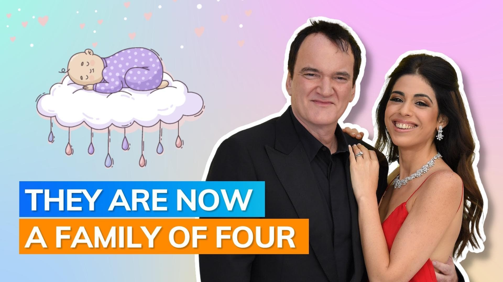 Director Quentin Tarantino and wife Daniella welcome second child