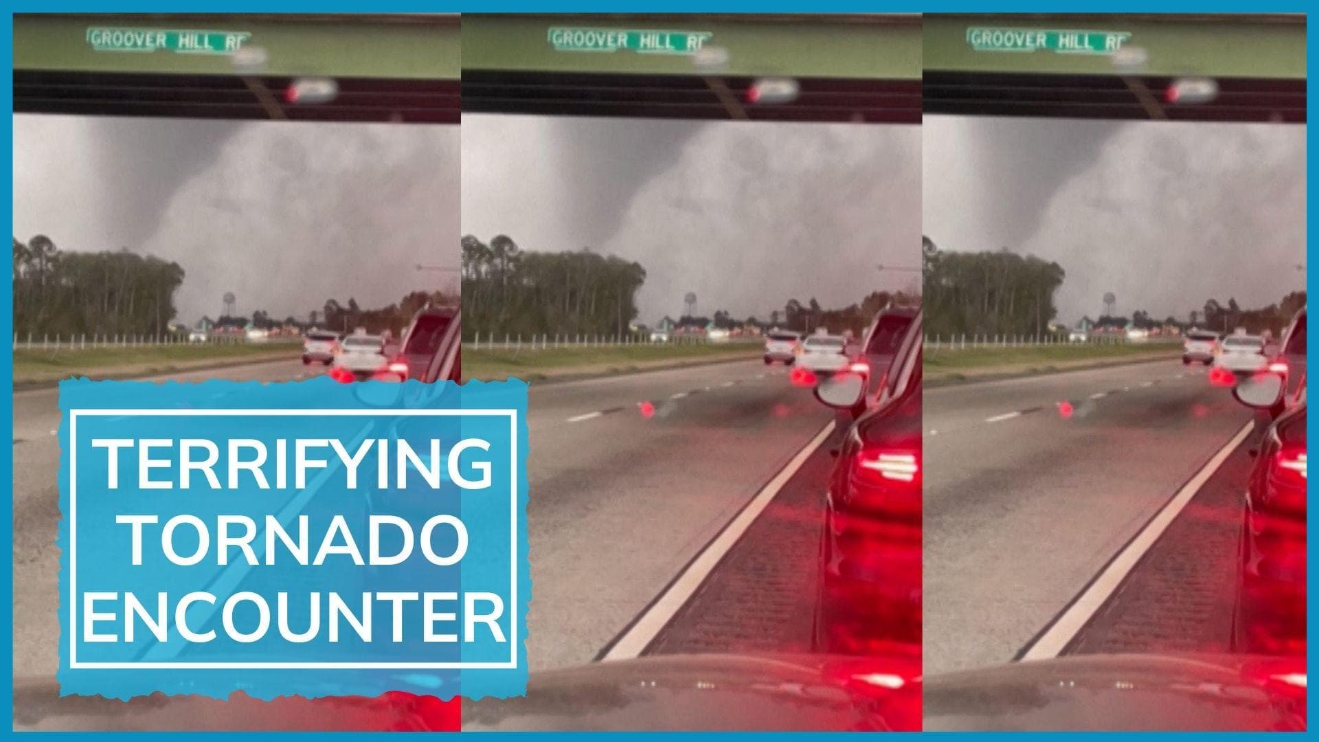 Scary video: tornado passes over busy highway in USA. Watch what happened