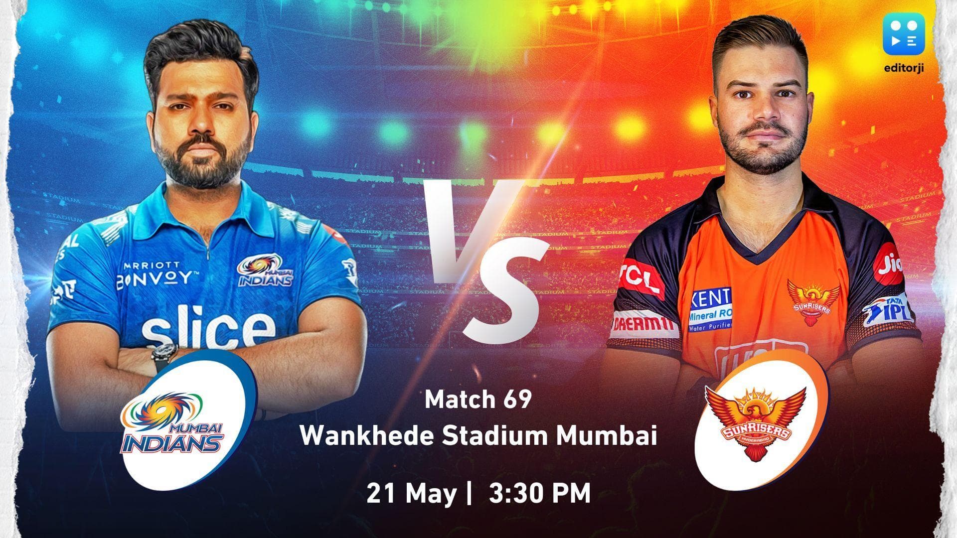IPL 2023, MI vs SRH: हैदराबाद को हराकर प्लेऑफ में एंट्री करना चाहेगी मुंबई , ऐसी हो सकती है प्लेइंग XI