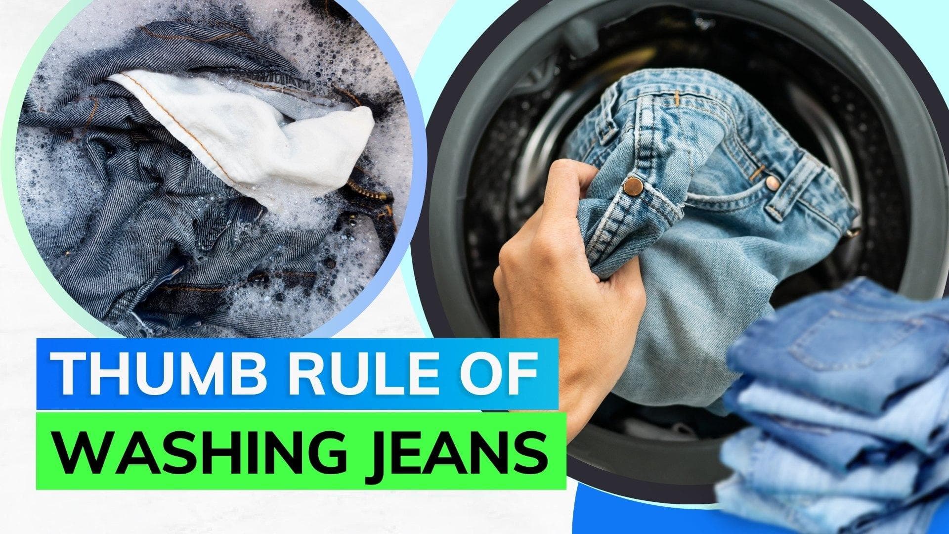 How often should you wash your jeans? It's probably less often than you think
