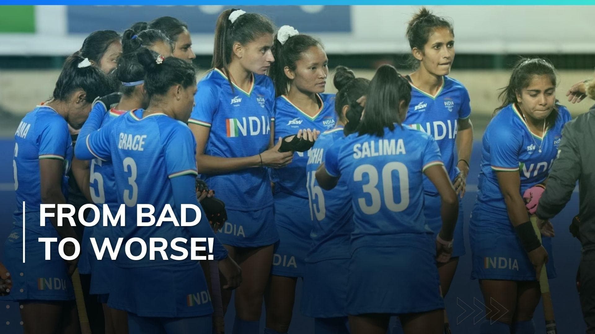 FIH Pro League: Indian women lose 0-3 against Australia, suffer third consecutive loss