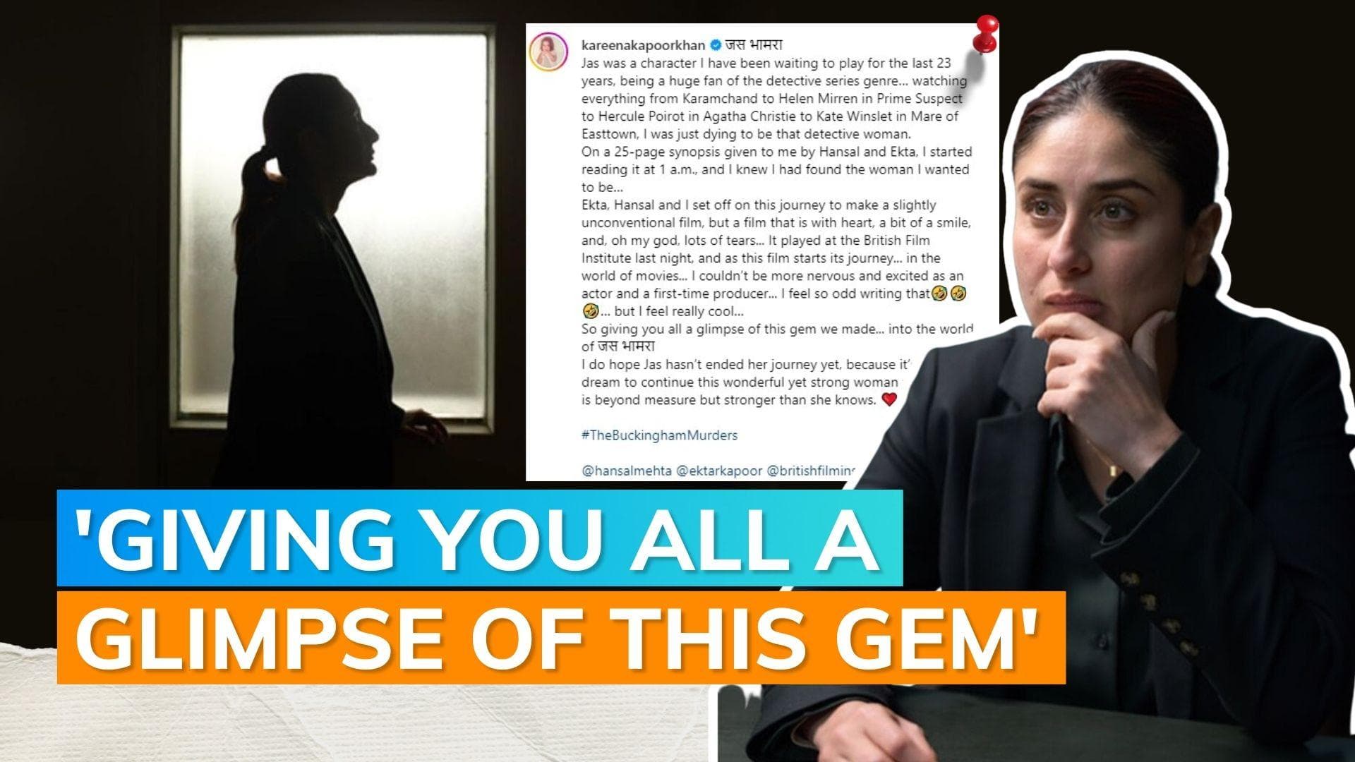 ‘The Buckingham Murders’: Kareena Kapoor pens emotional note; says ‘was dying to be that...'