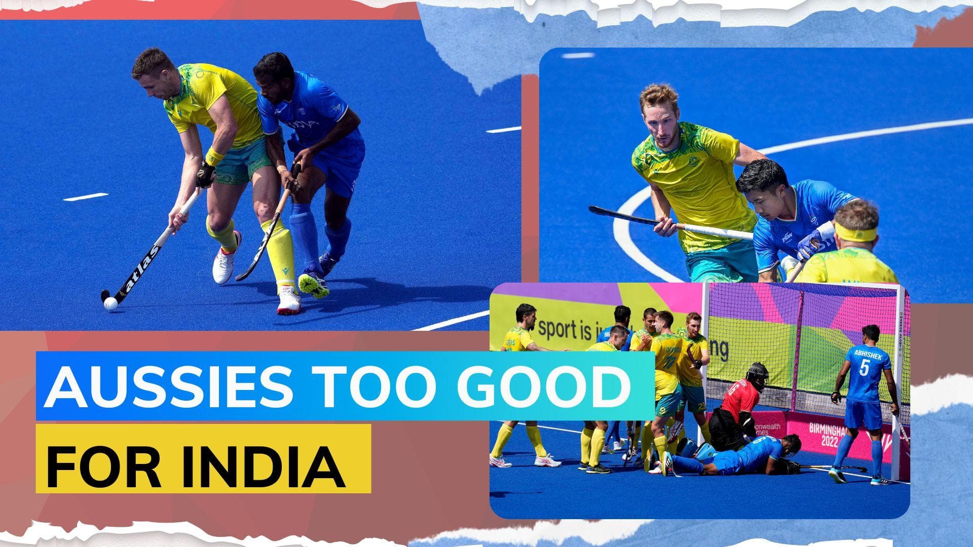 CWG: Indian men’s hockey team settle for Silver after suffering 7-0 thrashing from Australia