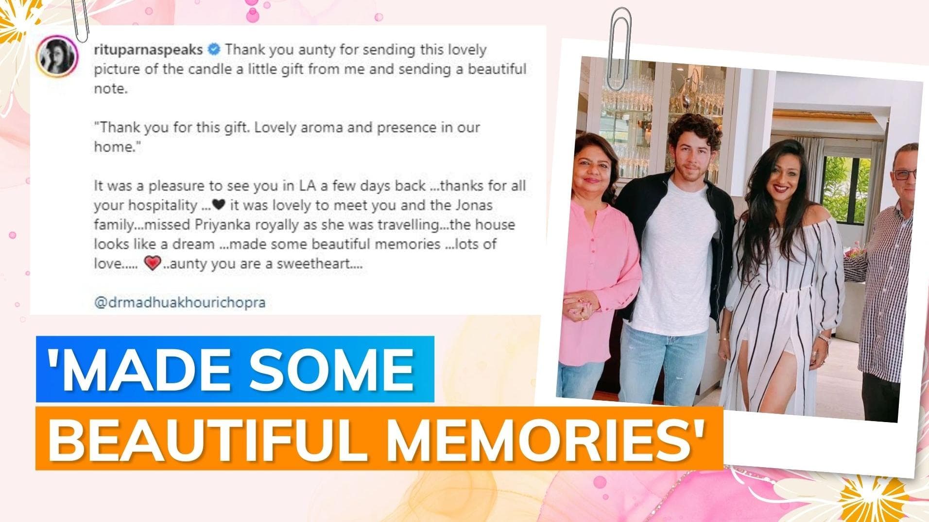 Rituparna Sengupta gives a sneak peek of Priyanka Chopra-Nick Jonas’ dreamy house in LA 